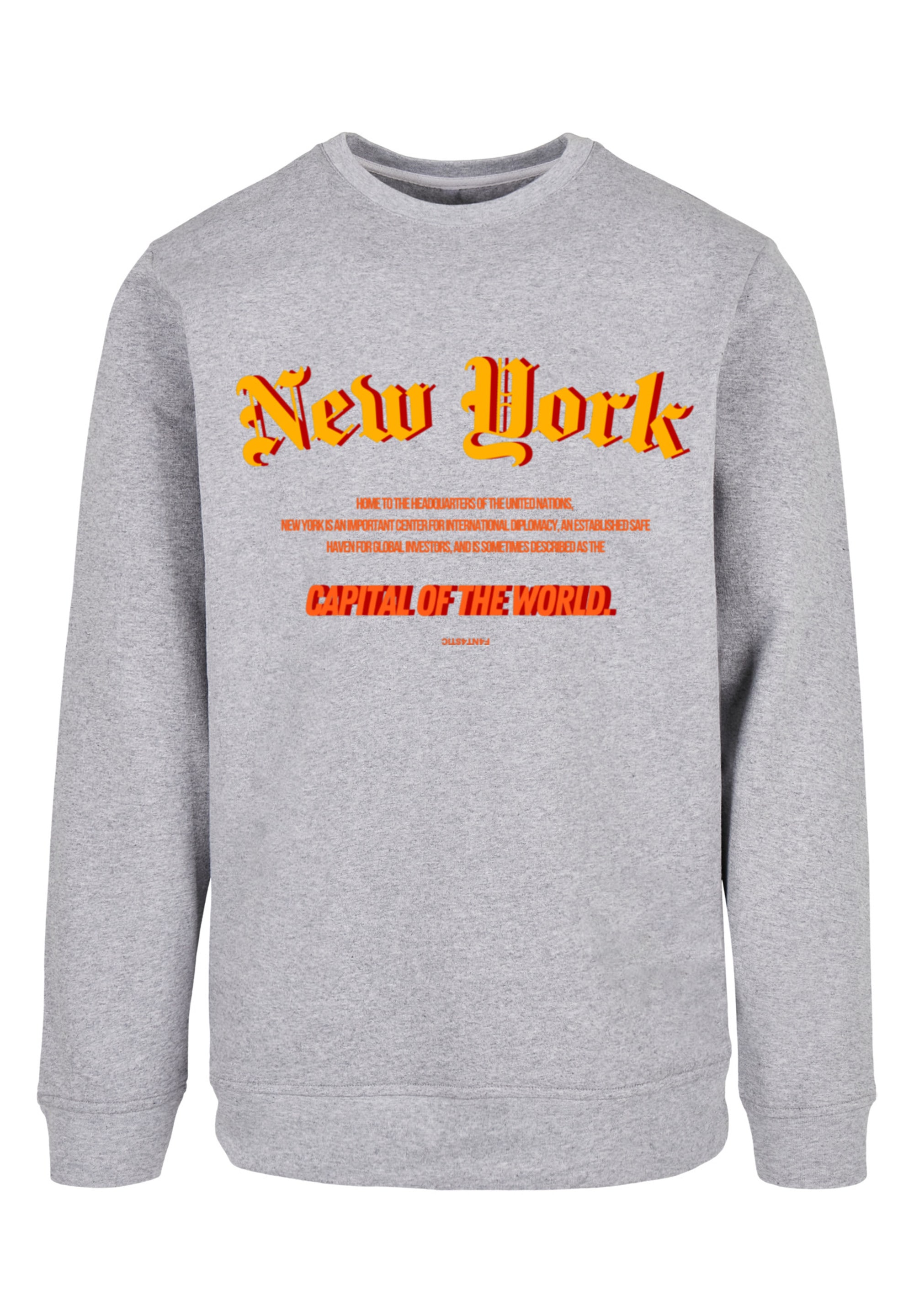 F4NT4STIC Kapuzenpullover »New York CREW« Print