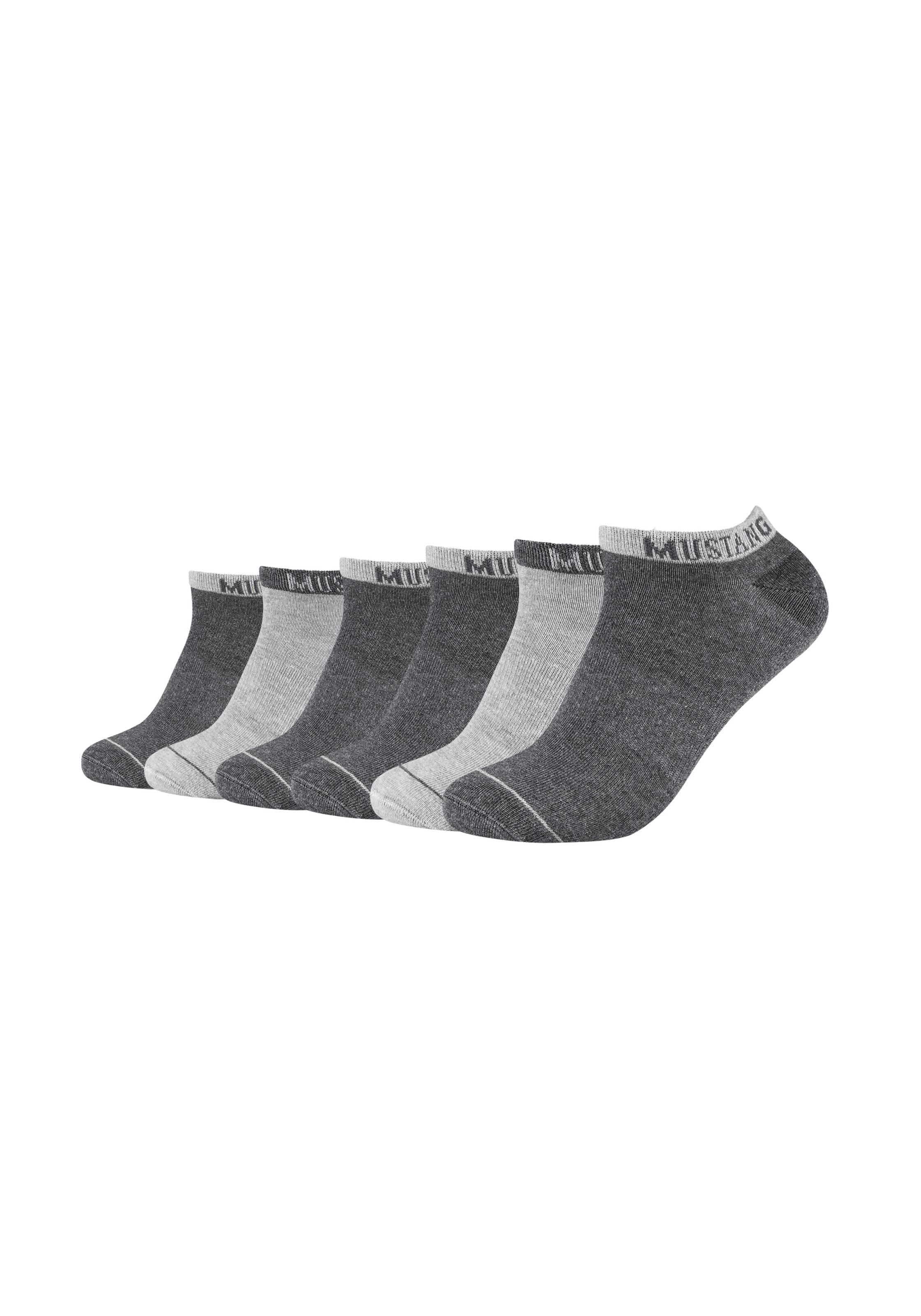 MUSTANG Socken »casual« 6 Paar tlg. mit softem Materialmix