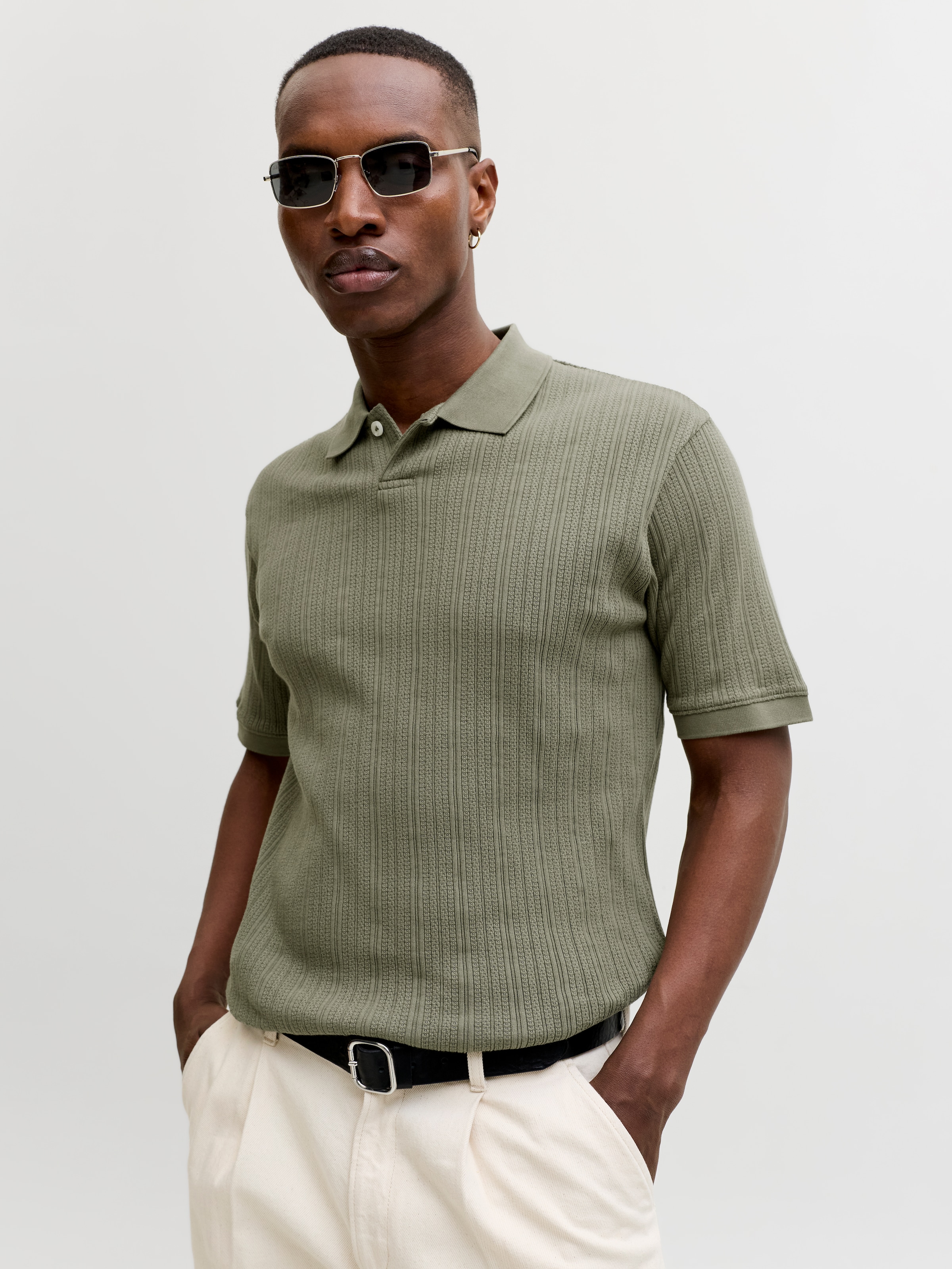 Jack & Jones Poloshirt "Jprblahenry Ss Polo Styd SS26" Baumwolle, Regular Fit