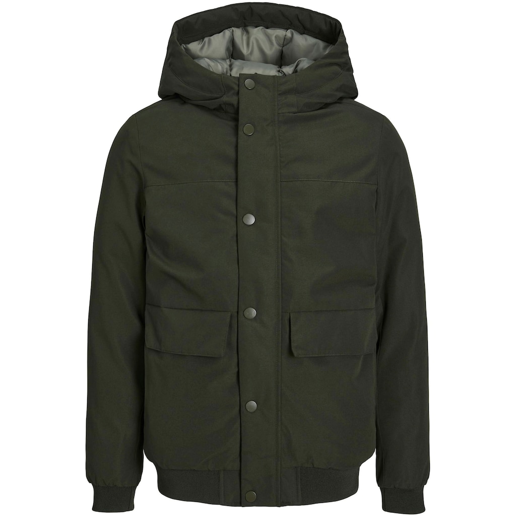 Jack & Jones Junior Parka »JJCHAMP BOMBER JACKET JNR«, mit Kapuze