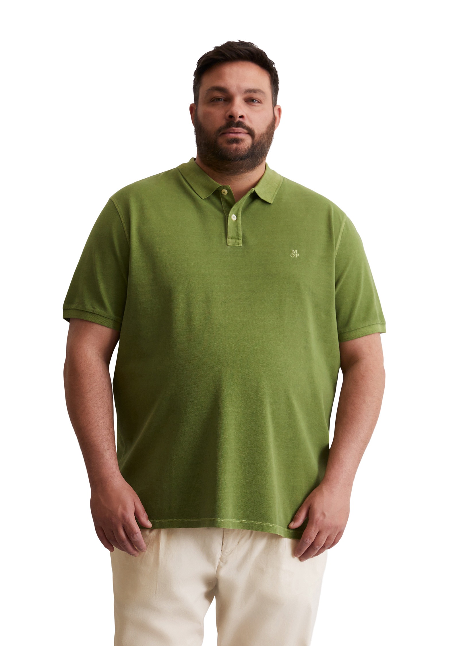 Marc OPolo Poloshirt "aus Bio-Baumwolle" günstig online kaufen
