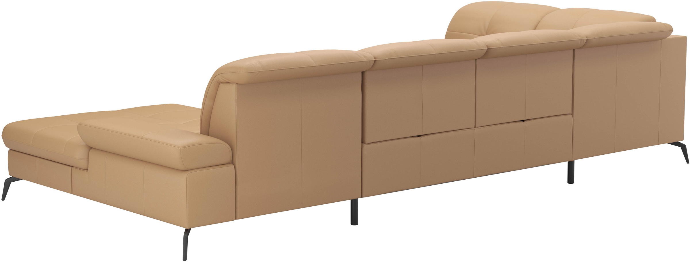 sit&more Wohnlandschaft »Amica, U-Form, inkl. Sitztiefenverstellung und Armteilverstellung«, wahlweise mit Kopfteilverstellung, Bettfunktion und Bettkasten