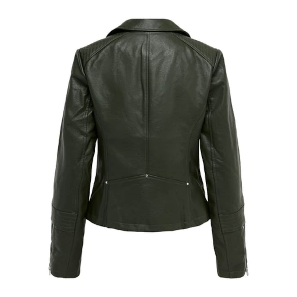 ONLY Lederimitatjacke »ONLGEMMA FAUX LEATHER BIKER OTW NOOS«