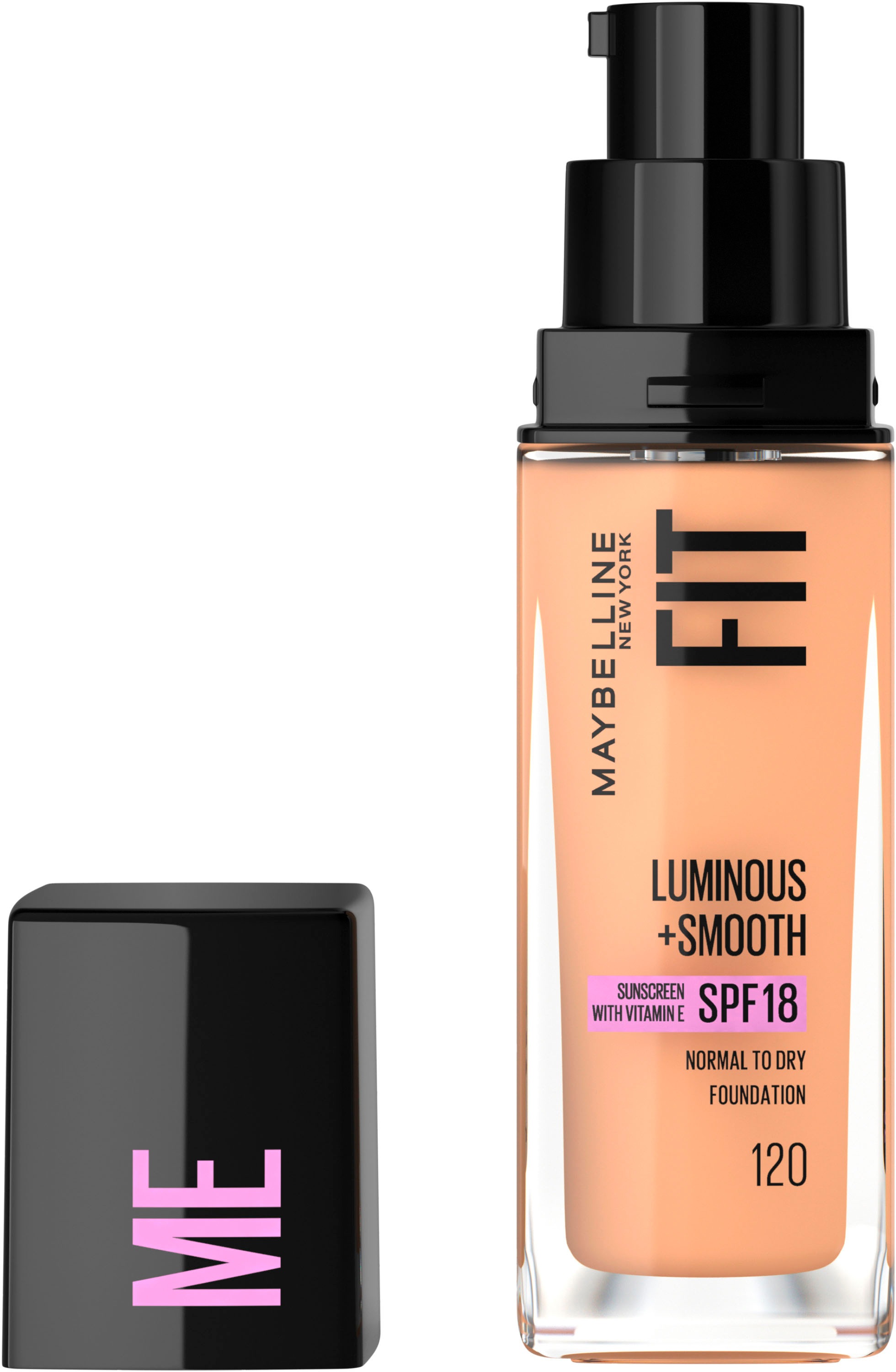 MAYBELLINE NEW YORK Foundation »Fit Me! Liquid Make-Up«, mit langanhaltender Formel