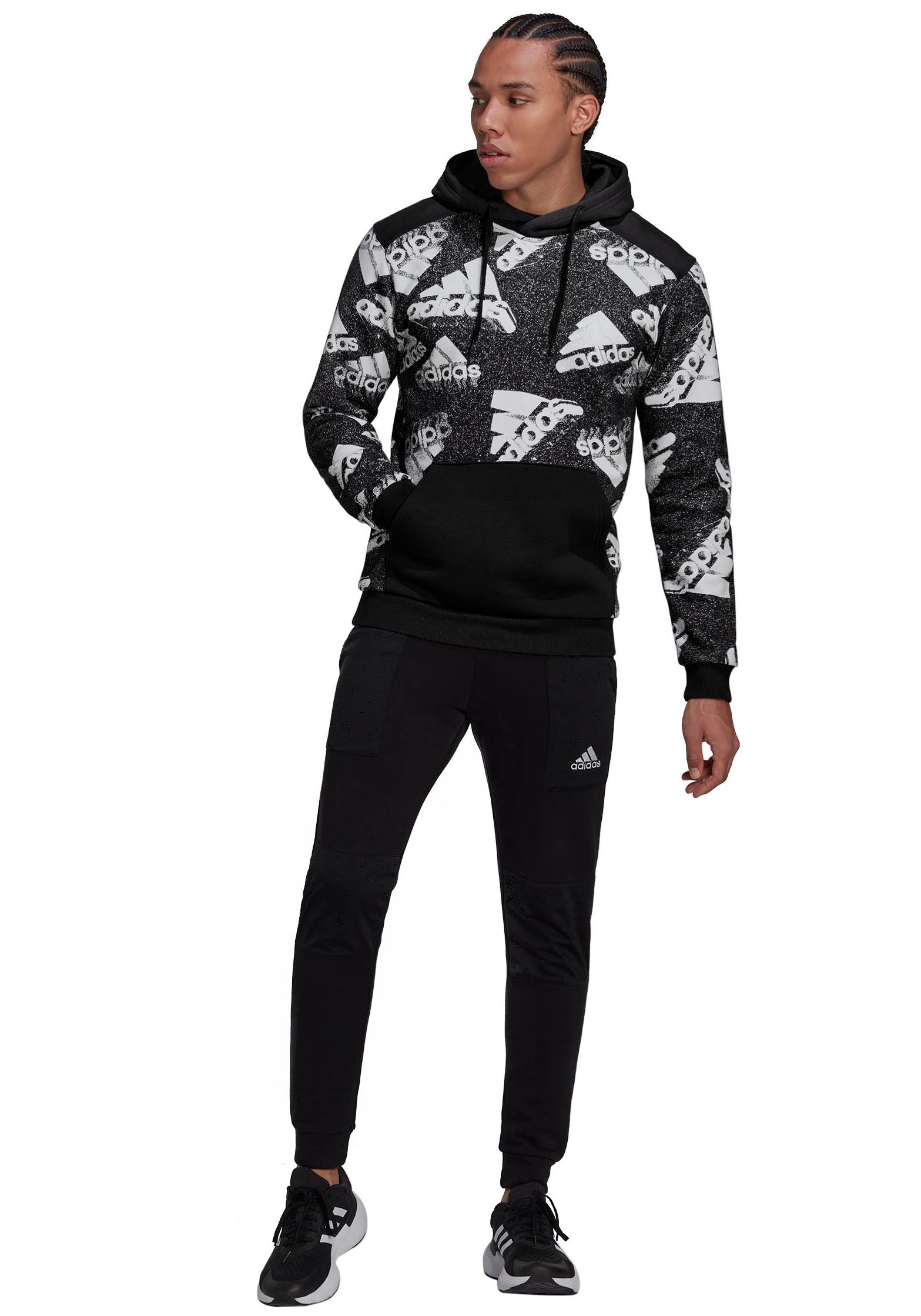 »ESSENTIALS adidas | kaufen FLEECE BRANDLOVE Sportswear BAUR HOODIE« Kapuzensweatshirt ▷