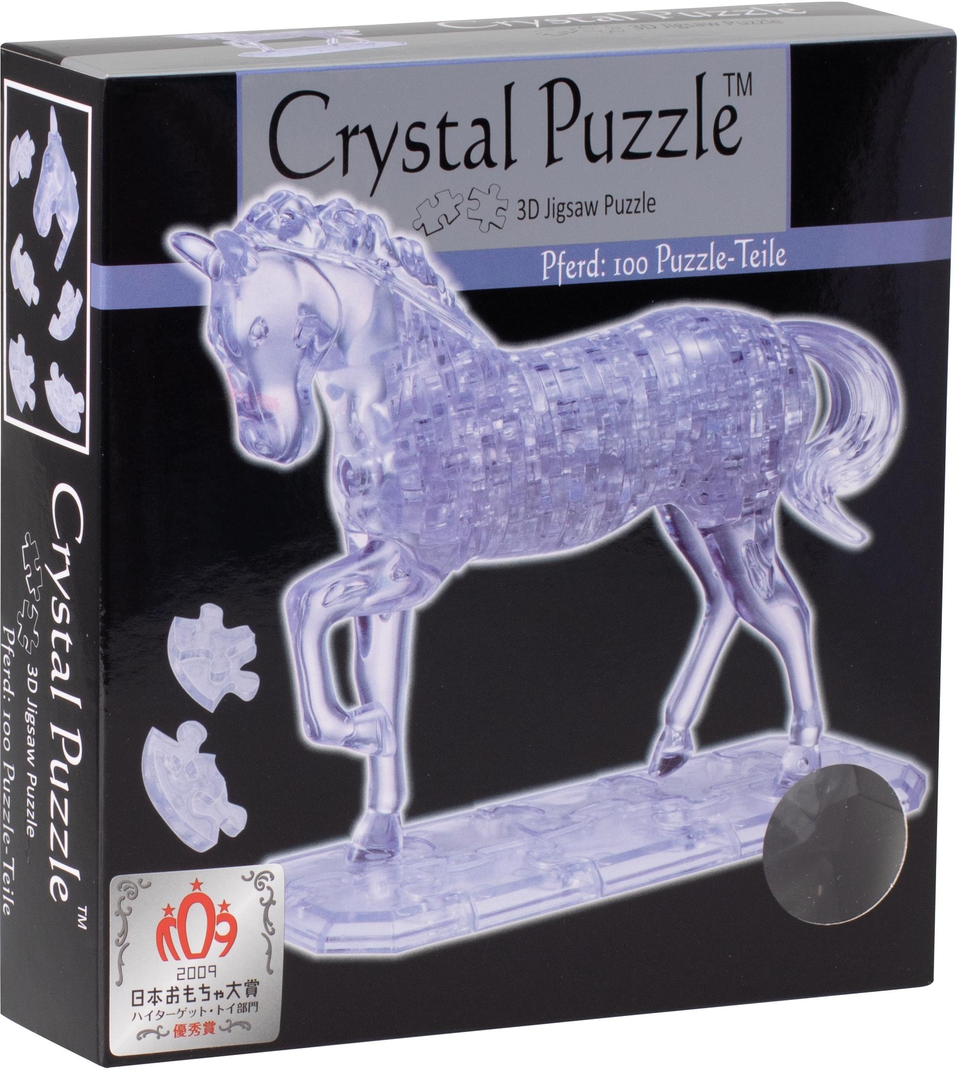 HCM KINZEL 3D Crystal puzzle přívěsek Zelené jablko