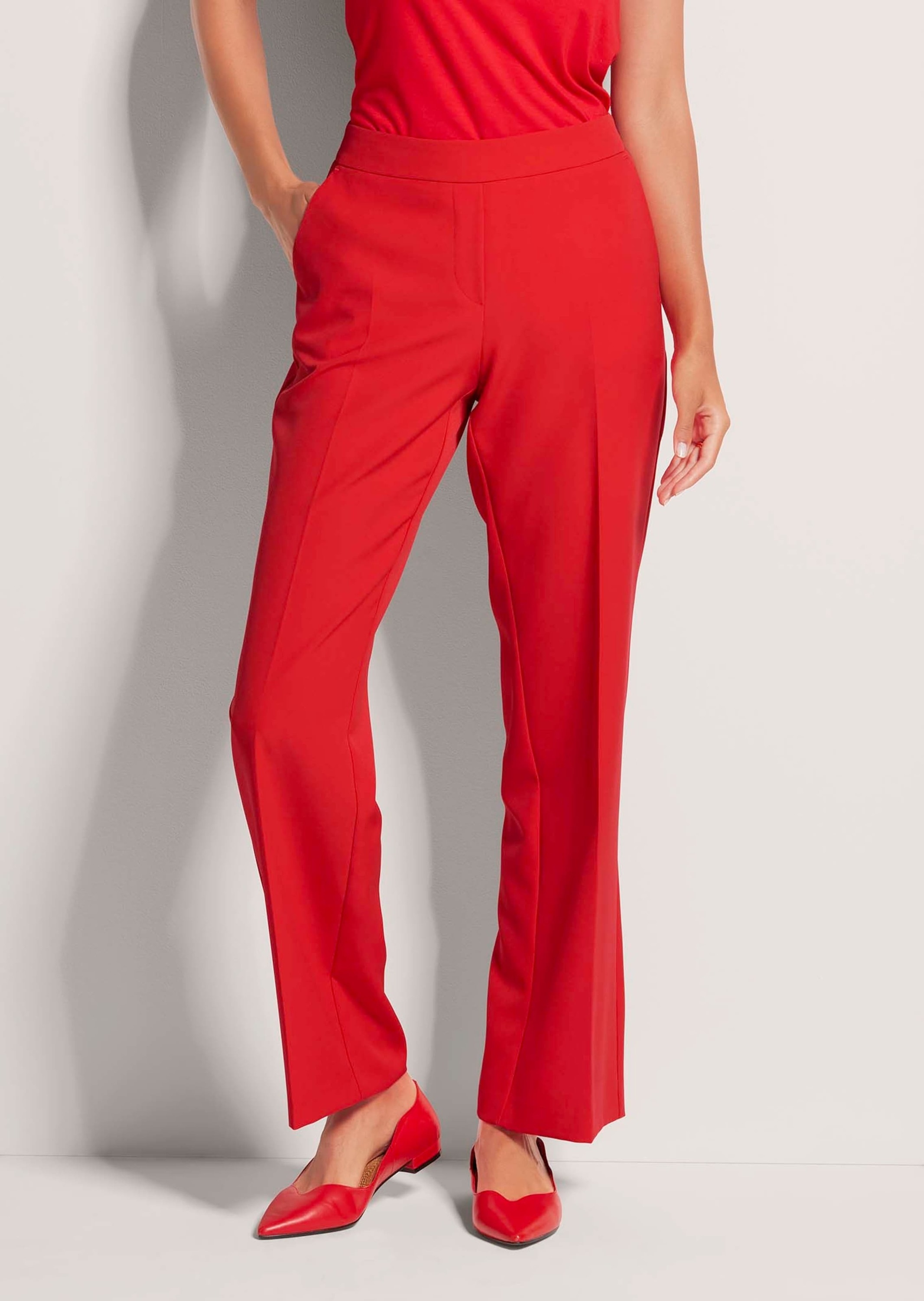 MADELEINE Stoffhose "Schlupfhose Elegante Damenhose mit Bügelfalten" günstig online kaufen