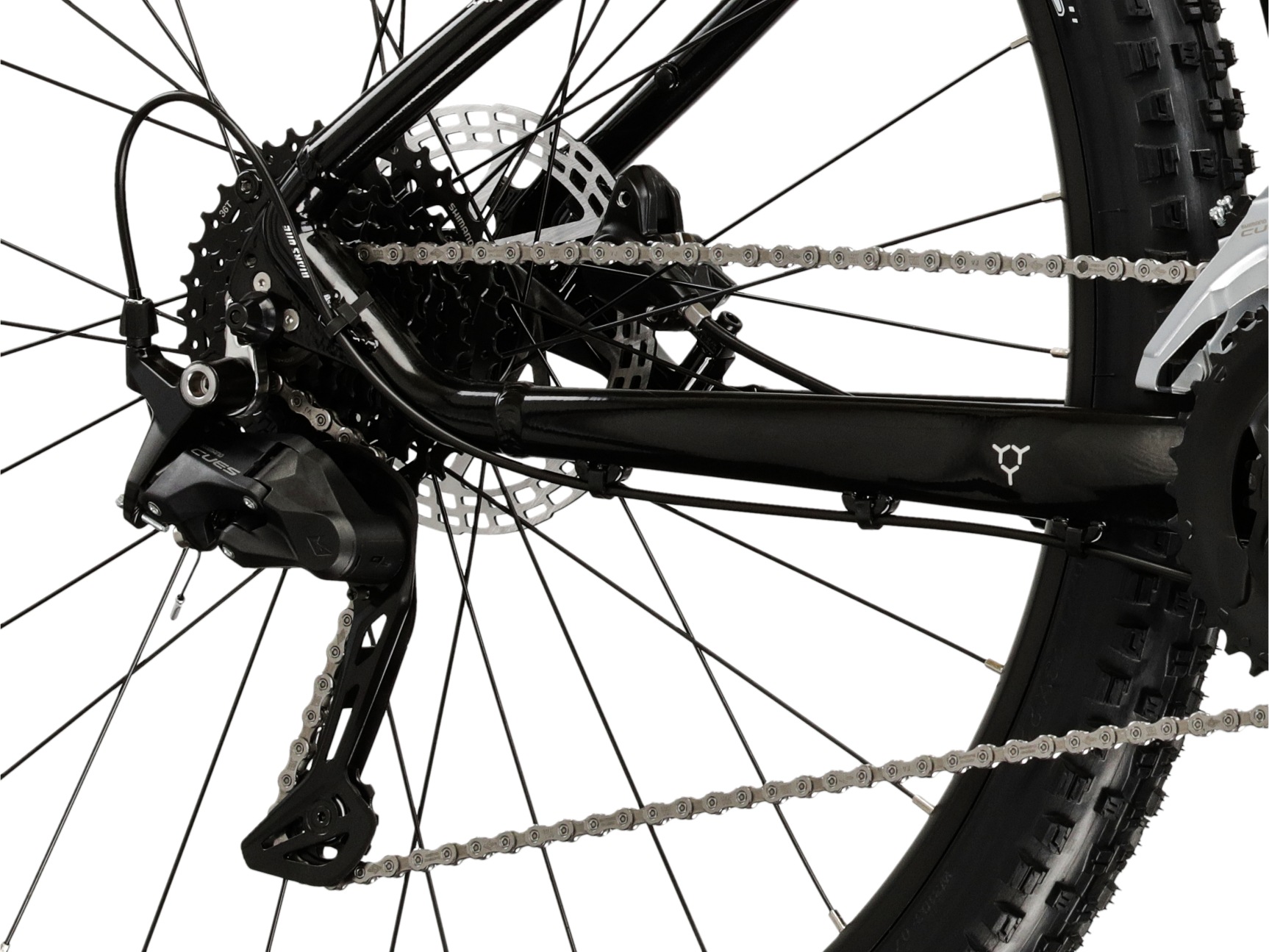 Kross Mountainbike »KROSS Mountainbike Hardtail 27,5" Hexagon 5.0 schwarz 18 Gänge« 18 Gang Shimano CUES U3020 Schaltwerk Kettenschaltung