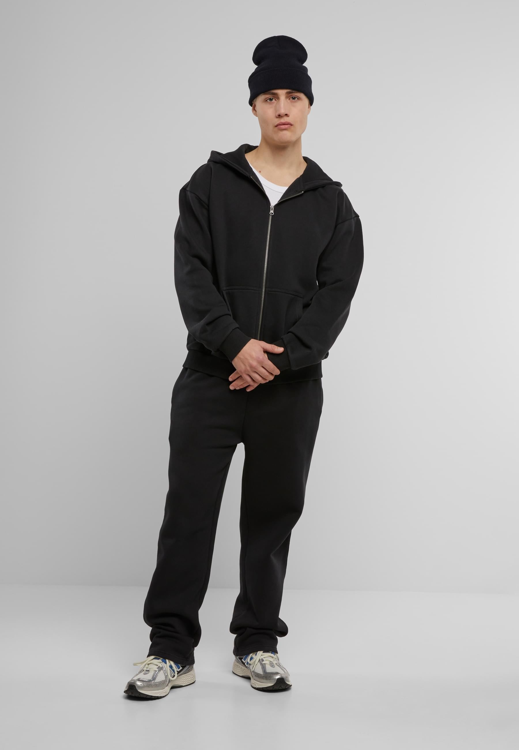 URBAN CLASSICS Sweatjacke »Urban Classics Vintage Heavy Zip Hoodie«
