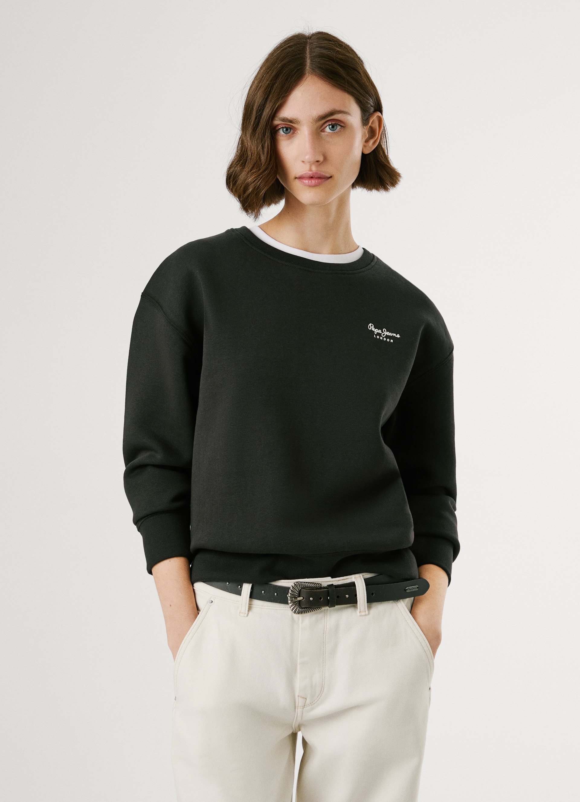 Pepe Jeans Sweatshirt "BABI", mit Rundhals und Logo günstig online kaufen