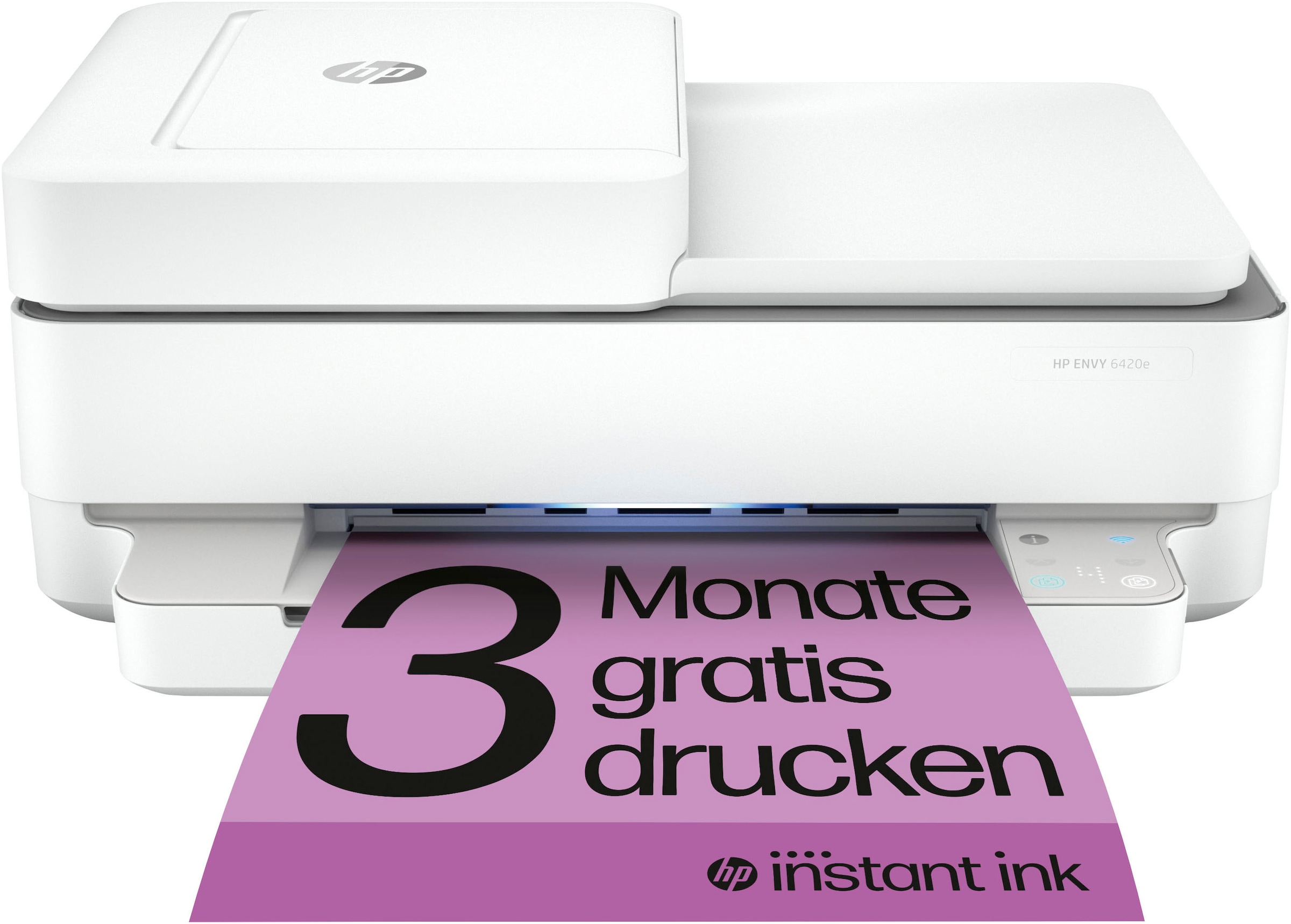 Multifunktionsdrucker »ENVY 6420e«, 3 Monate gratis Drucken mit HP Instant Ink inklusive