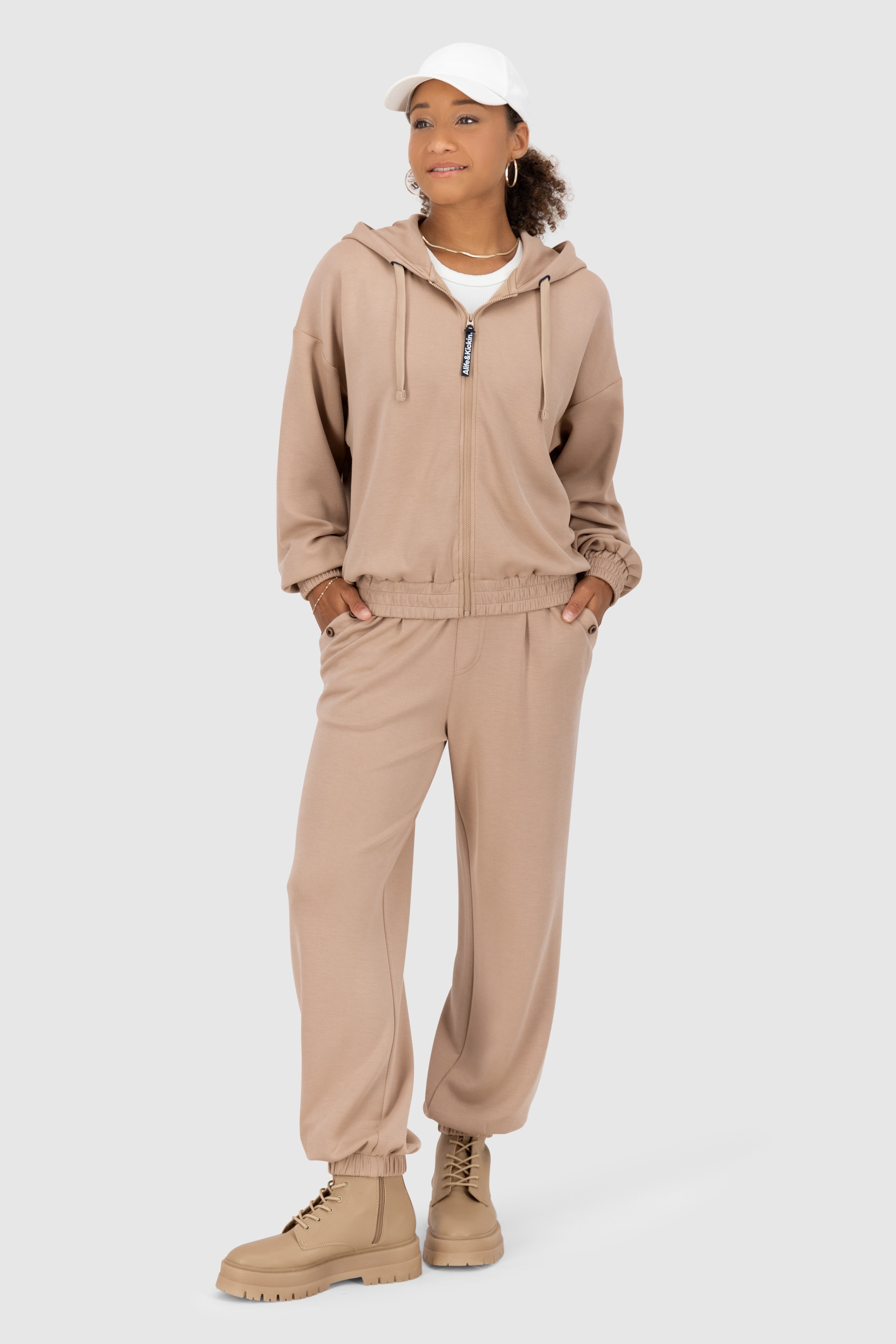 Alife & Kickin Kapuzensweatjacke »Damen JanneAK T«