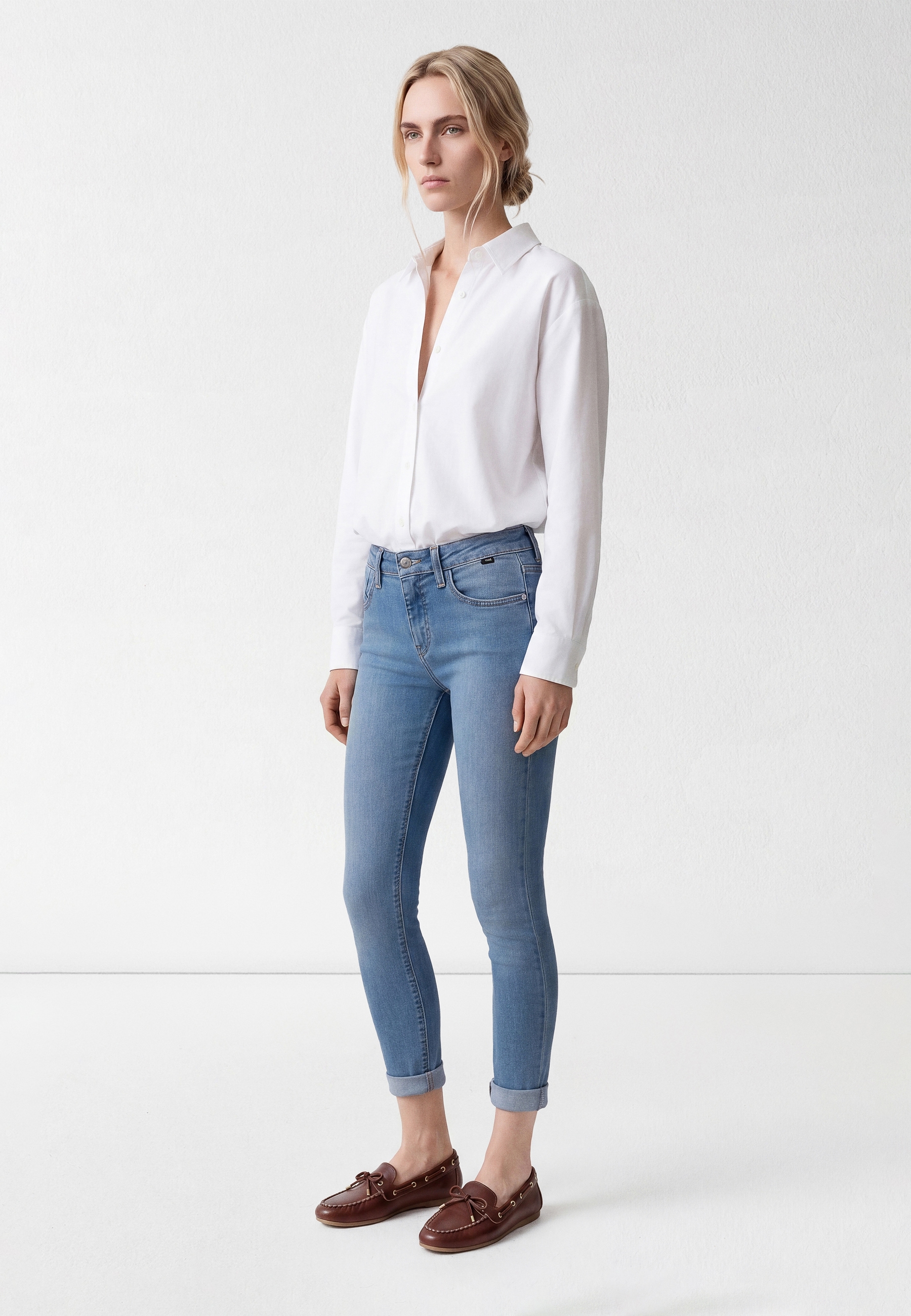 Mavi Röhrenjeans »LEXY« Cropped Super Skinny Jeans