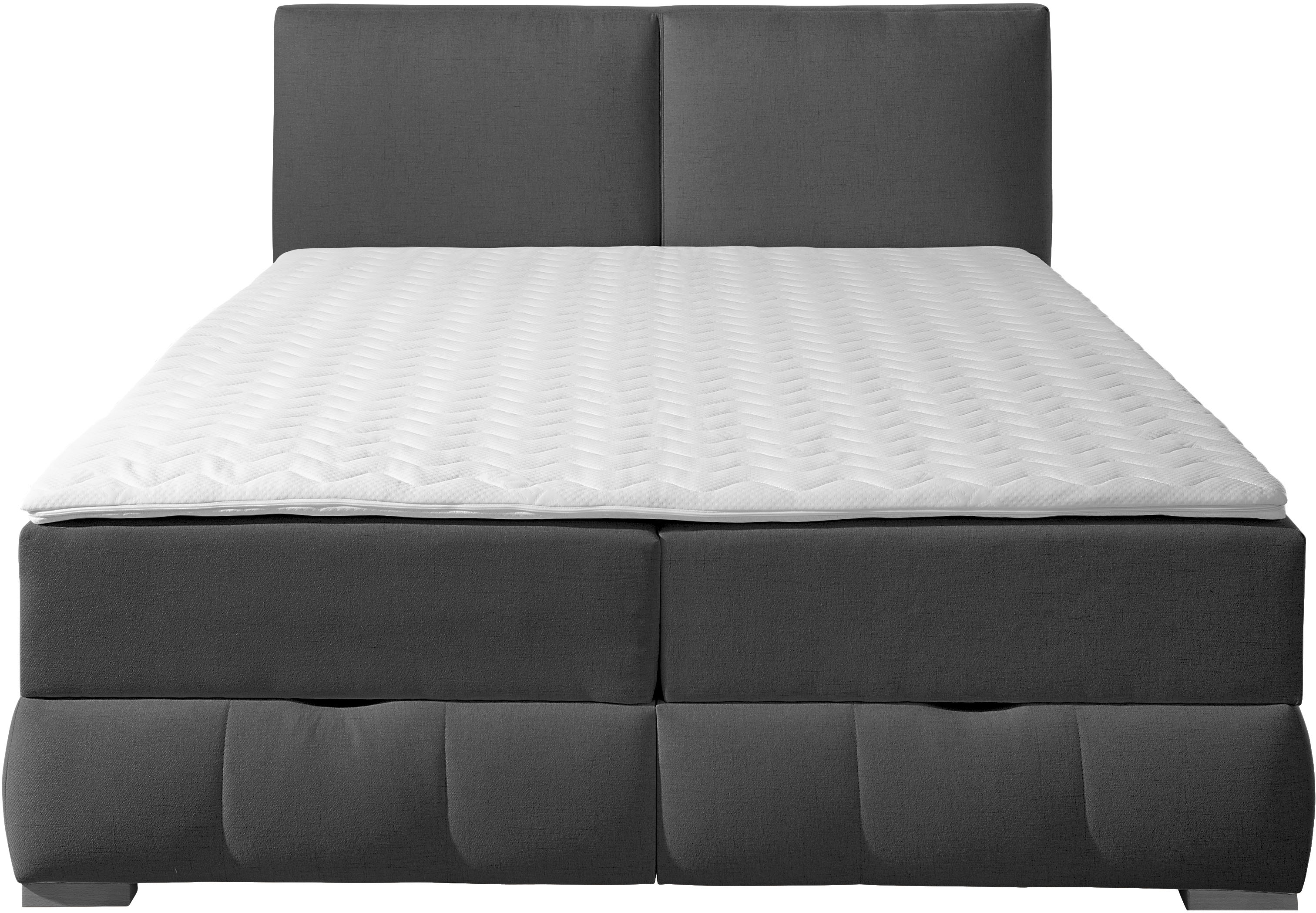 Thumbnail - OTTO home Boxbett "Wehma" in H2, H3 & H4 wählbar, inklusive Topper