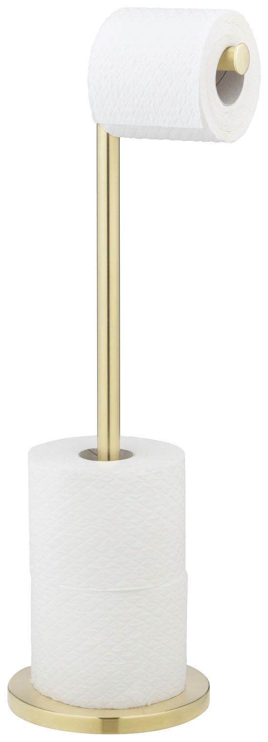 WENKO Toilettenpapierhalter "2in1" 2 in 1, mit Ersatzrollenhalter, Höhe: 55 günstig online kaufen