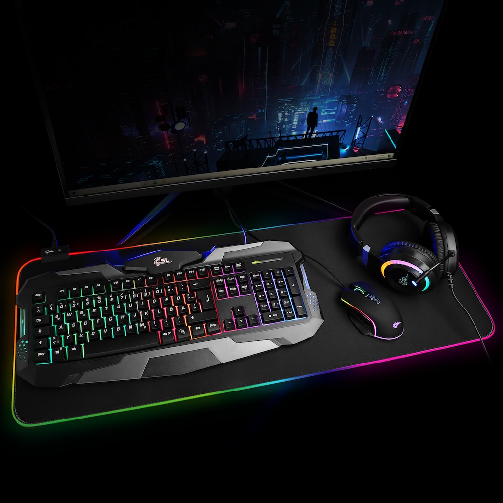 CSL Gaming-PC-Komplettsystem »RGB Edition V28717«