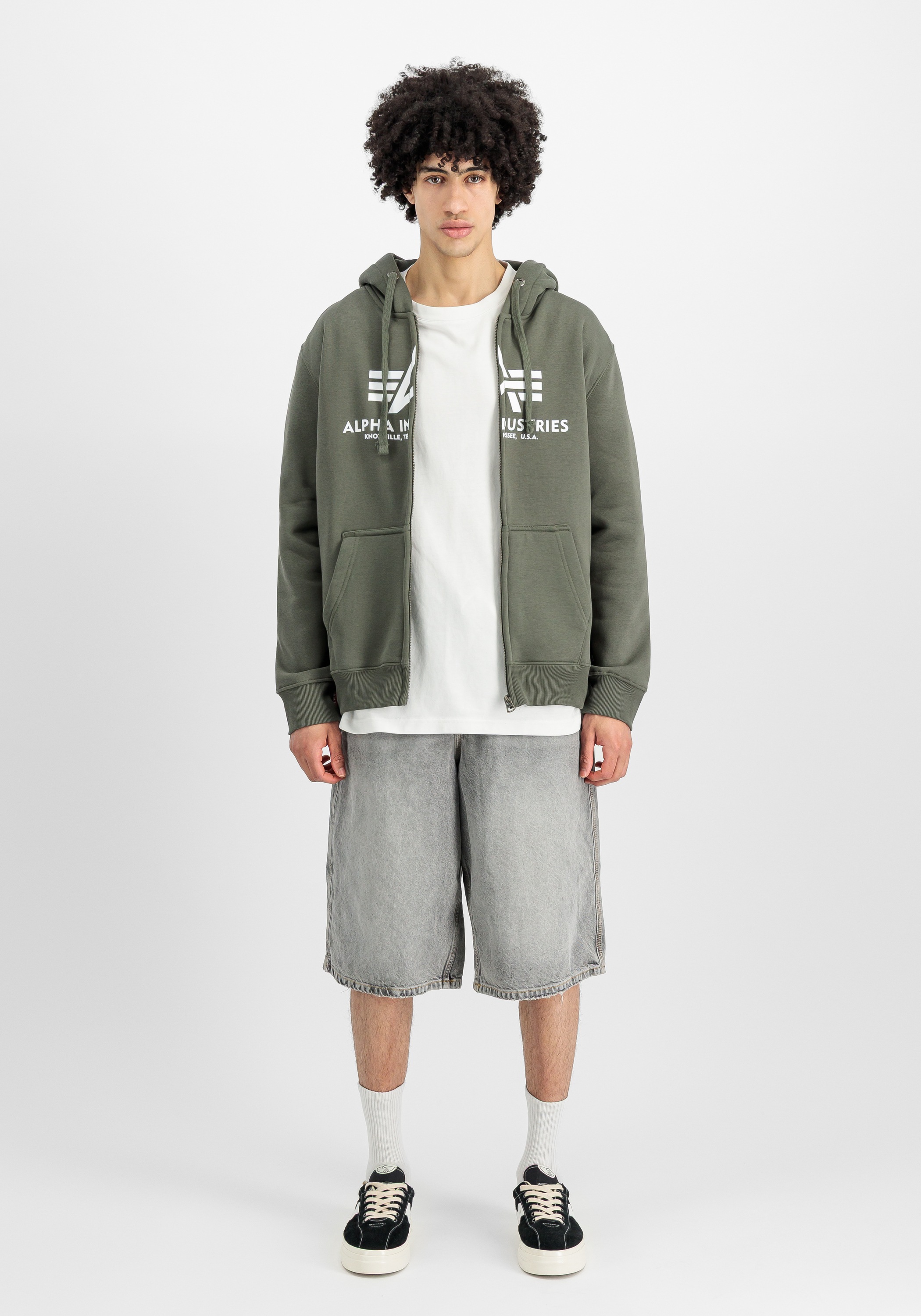 Alpha Industries Hoodie »Basic Zip Hoodie BL Kapuzensweatshirt«