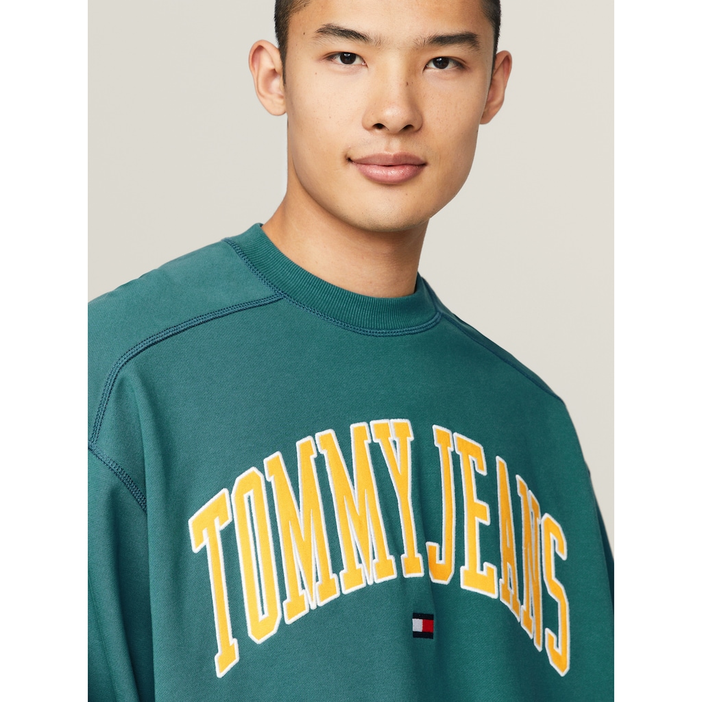 Tommy Jeans Sweatshirt »TJM BOXY POP VARSITY CREW«