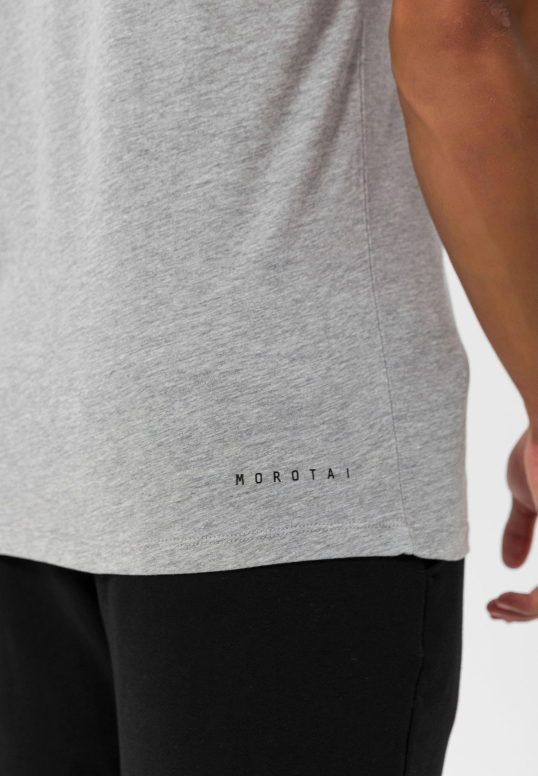 MOROTAI T-Shirt »MOROTAI Herren Morotai Premium Basic T-Shirt«