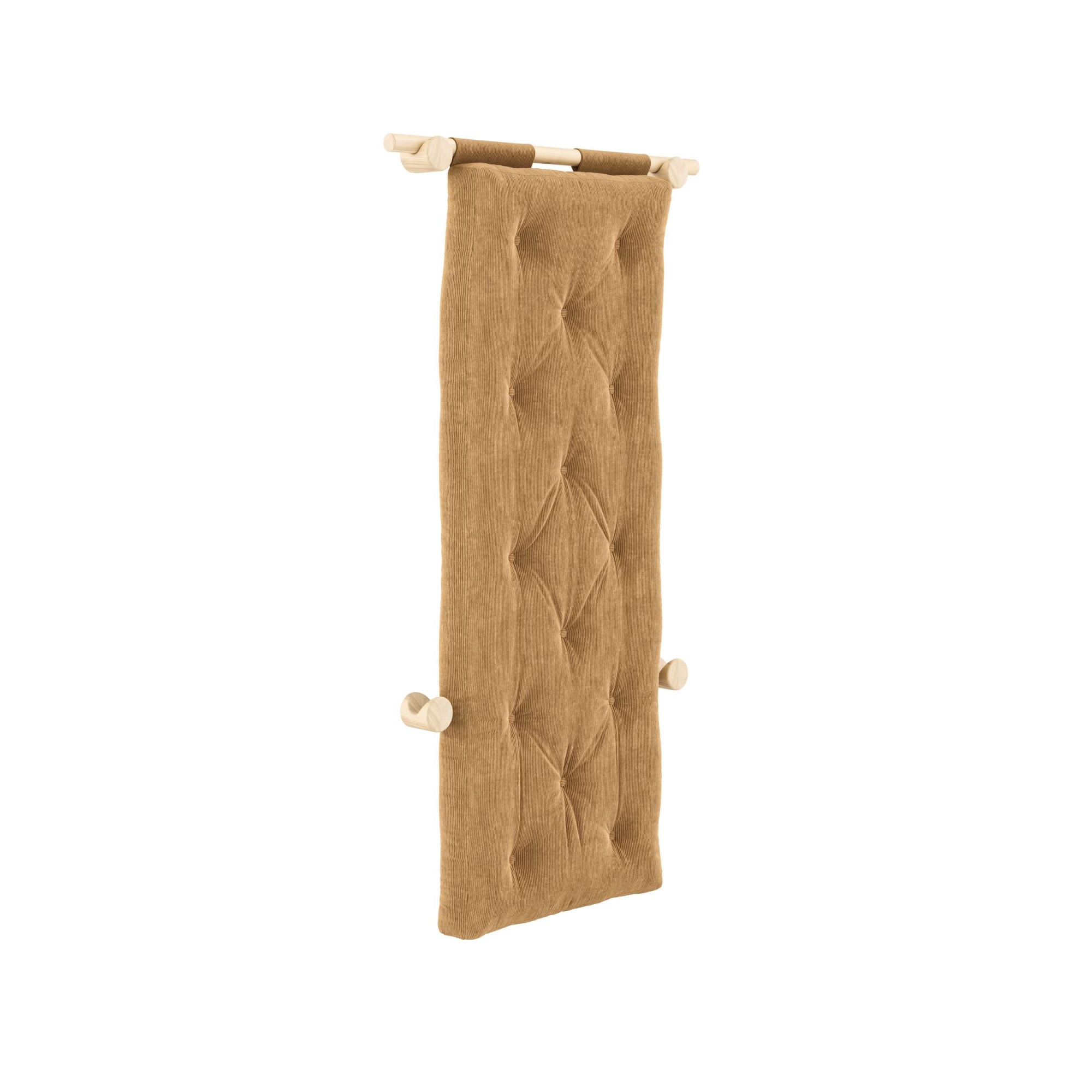 Karup Design Schlafsofa »Hooked Schlafsessel, Sitz- und Schlafplatz, Wandmontiert, platzsparend«, Futonmatratze inkl. Halterungsset aus FSC®-zertifiziertem Massivholz