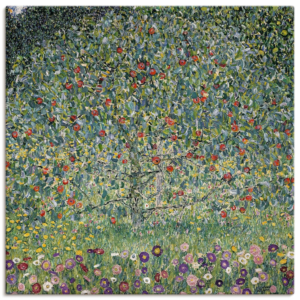 Artland Wandbild »Apfelbaum I. 1912«, Bäume, (1 St.)