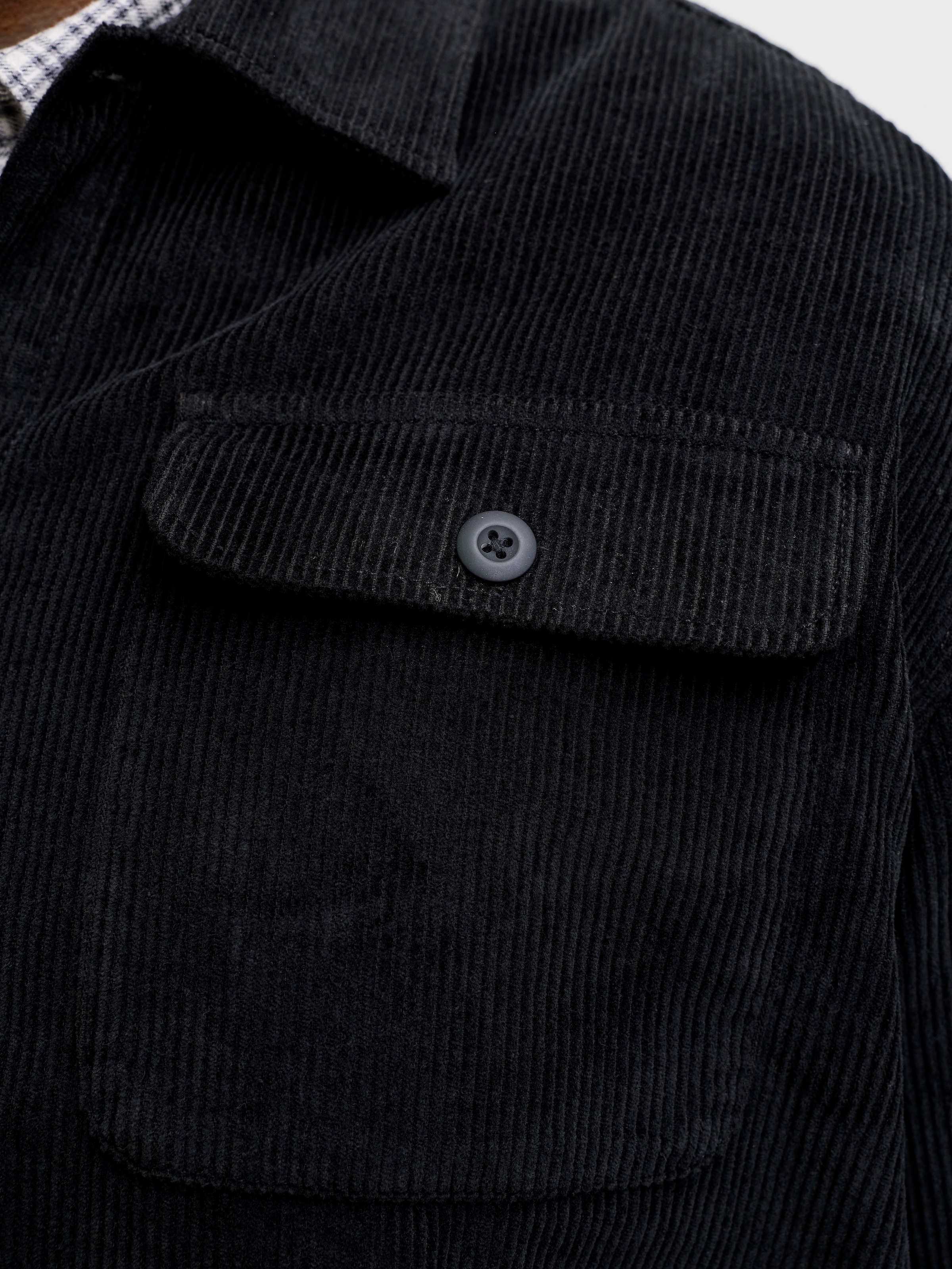 Jack & Jones PlusSize Langarmhemd »JJEREGENT CORD OVERSHIRT LS SN PLS« Baumwolle, regular fit
