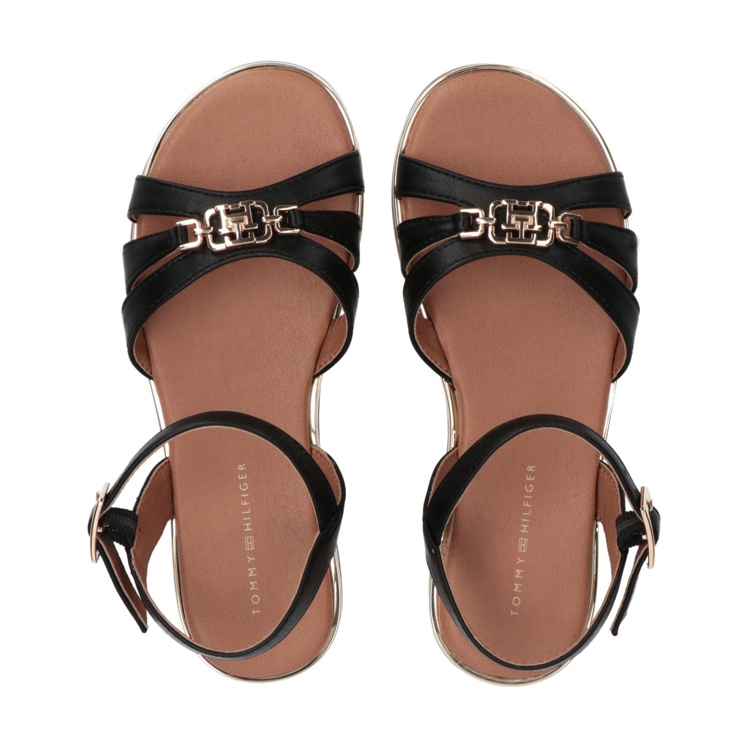 Tommy Hilfiger Strappy Sandal Black 37 3