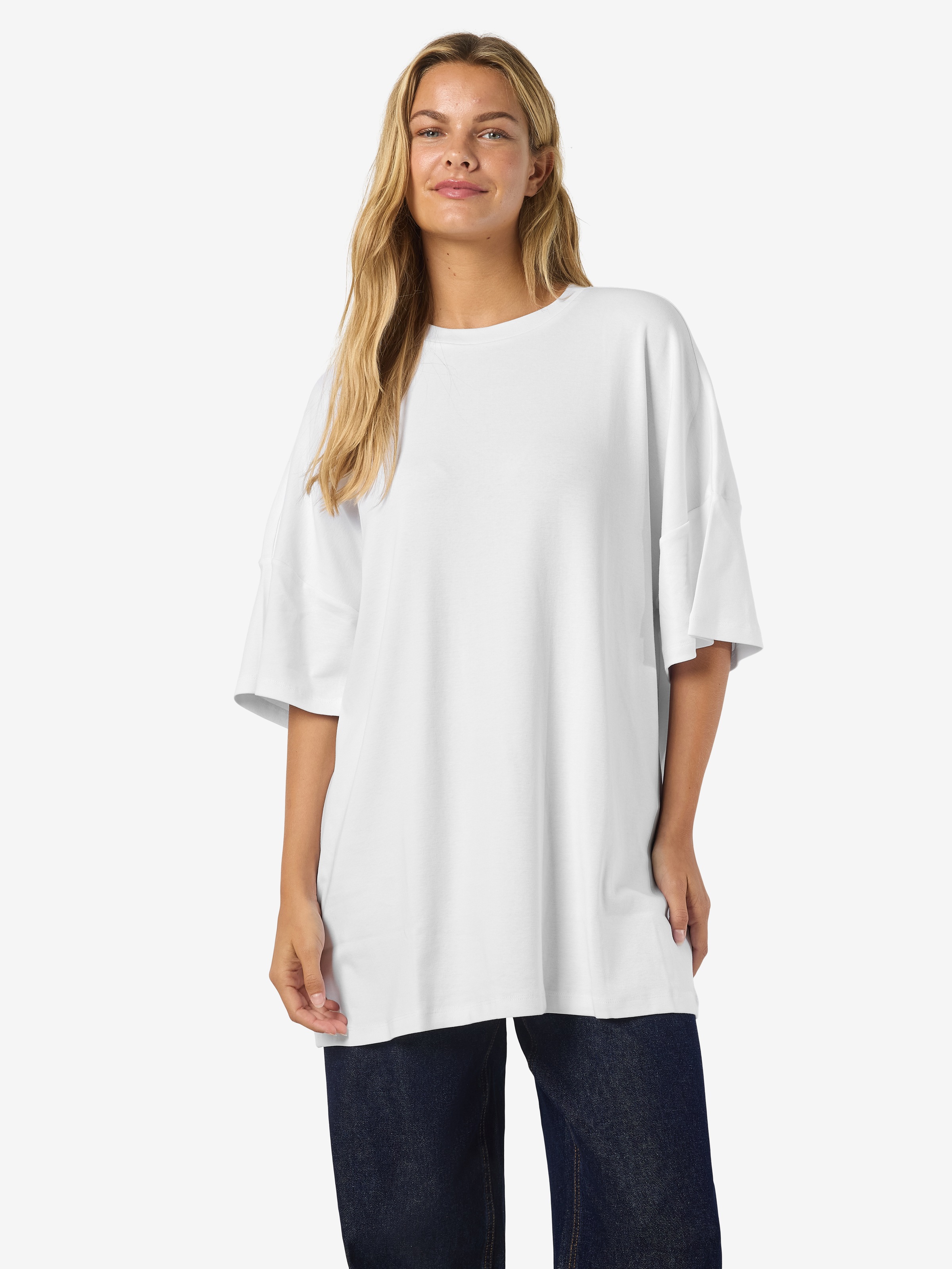 Noisy may Oversize-Shirt »NMMOCCA 2/4 BOXY TEE DRESS JRS FWD NOOS«