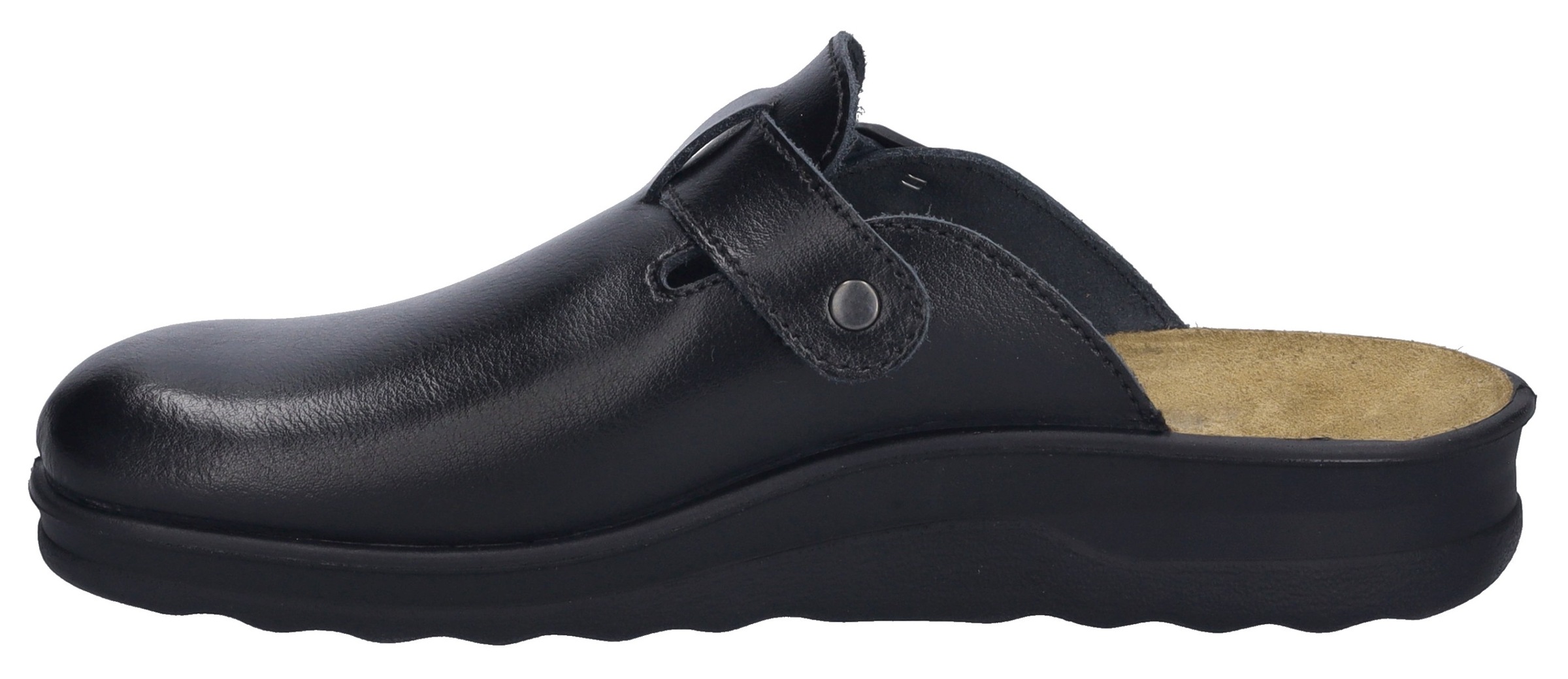 Josef Seibel Pantoffel »Metz 240«, Clog, Flats, Hausschuh, Komfortschuh in Schuhweite H