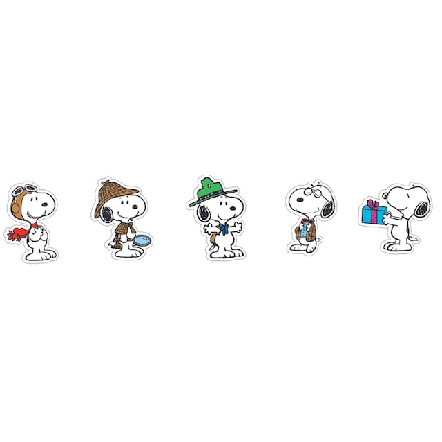 Crocs Schuhanstecker »Jibbitz™ Peanuts«, (Set, 5 tlg., Kein Spielzeug. Nicht  für Kinder unter 3 Jahren geeignet), mit verschiedenen Snoopy-Motiven ▷ für  | BAUR