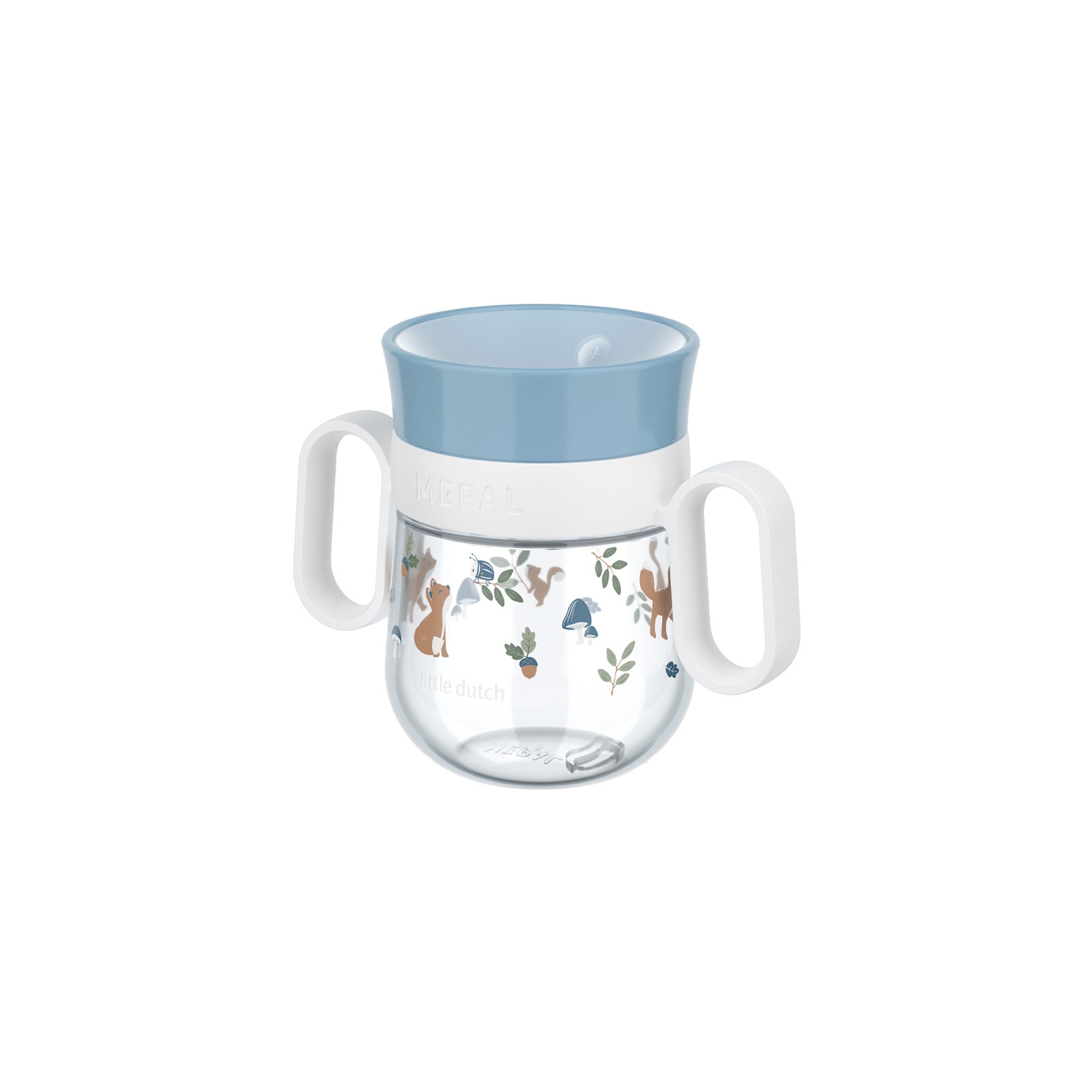 Kinderbecher MEPAL "360 Trinklernbecher Mio (2025) 200 ml", bunt (forest friends), Polypropylen, Trinkgefäße, Kinderbecher 2