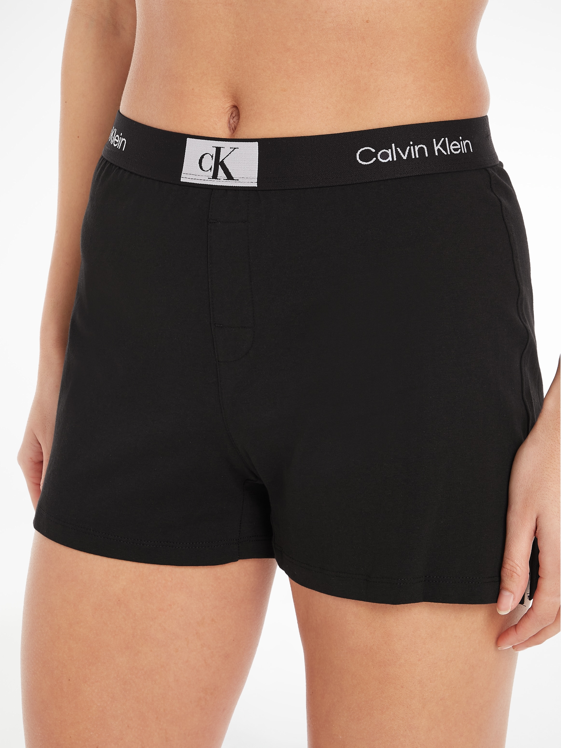 Calvin Klein Underwear Schlafshorts »SLEEP SHORT«, mit klassischem Logobund