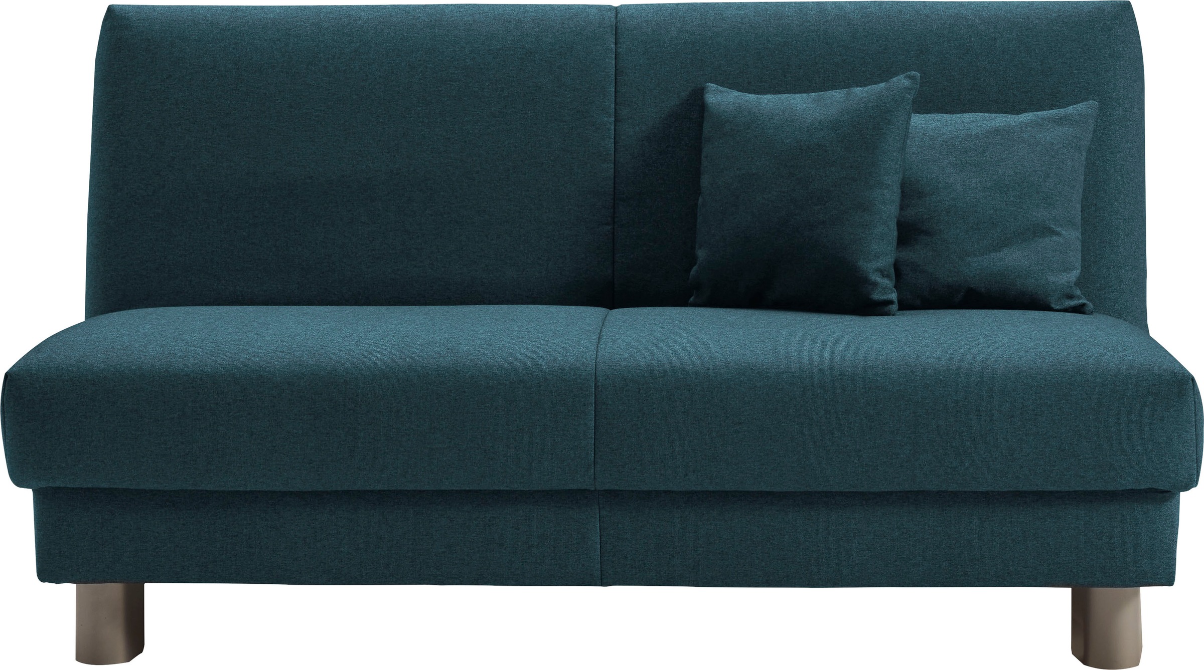 ell + ell Schlafsofa »Enny«, Liegefläche Breite 155 cm, Liegehöhe 40 cm, Füße alufarben