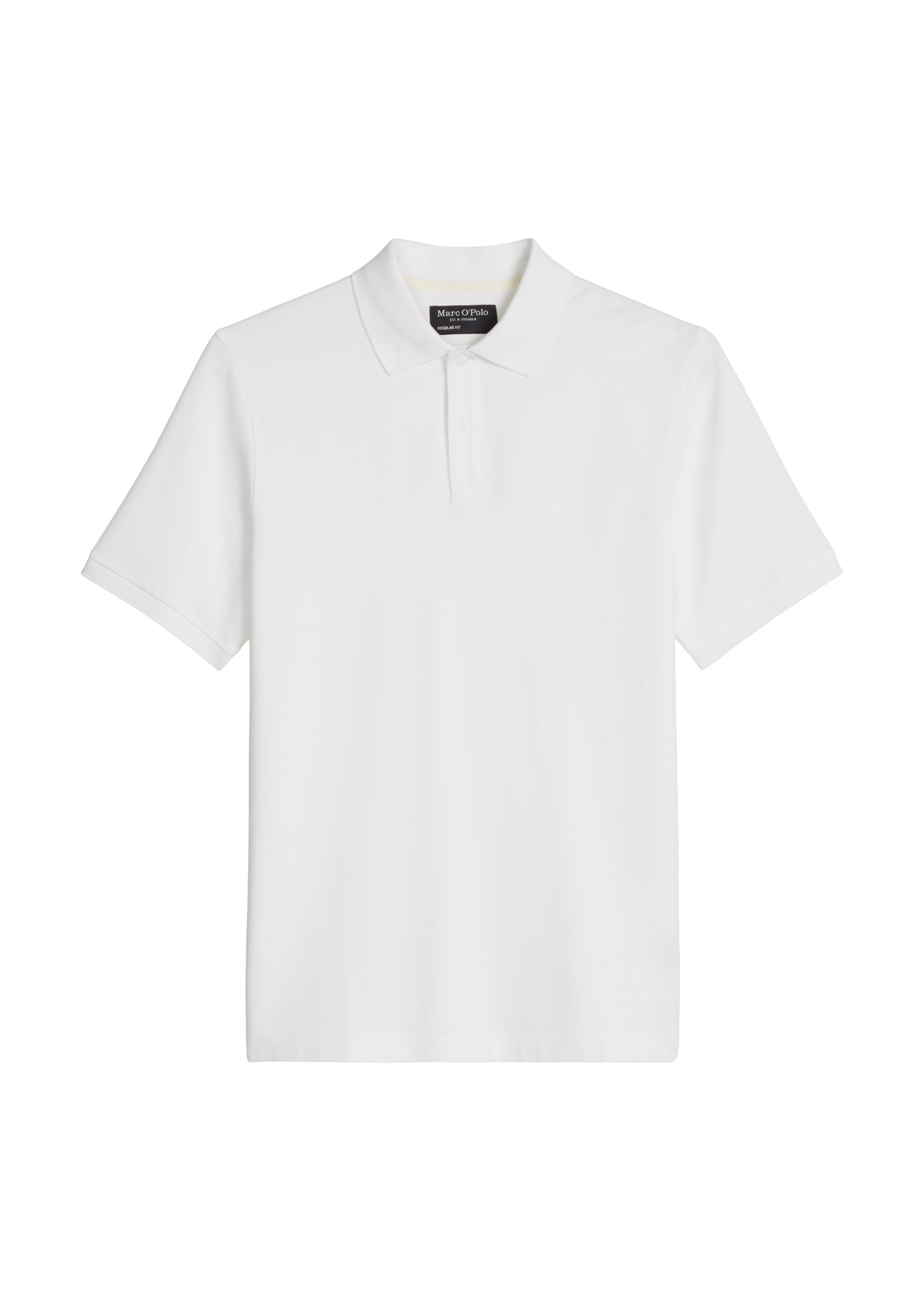 Marc O'Polo Poloshirt »aus mittelschwerem Bio-Baumwoll-Viskose-Mix«