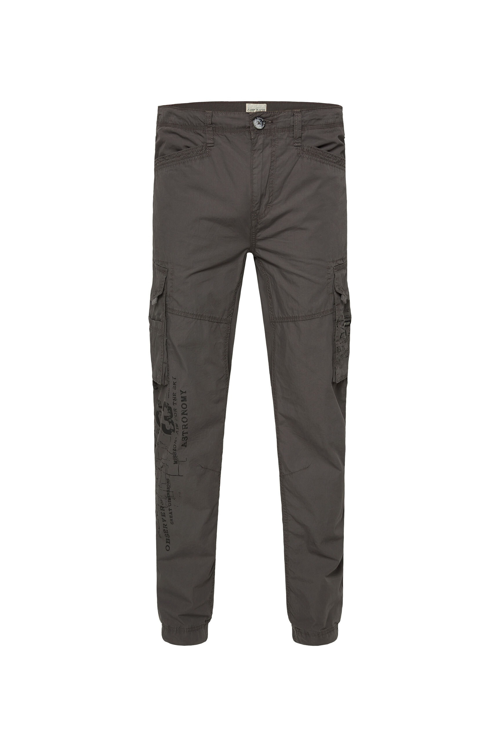 CAMP DAVID Cargohose, mit Bindeband am Saum