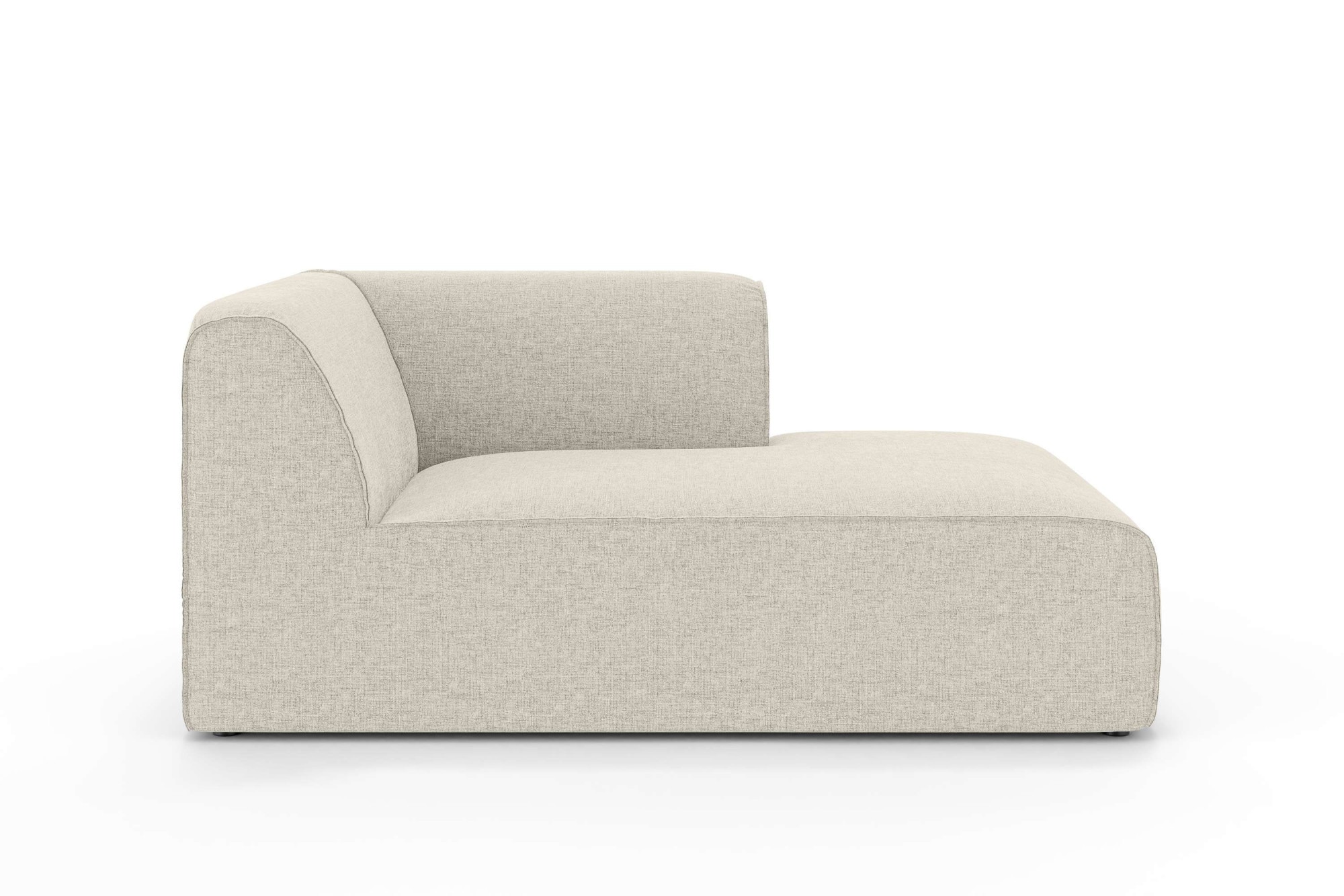 OTTO home Ottomane "Merid Chaiselongue, Maße B/T/H: 100/162/70 cm" als Modul oder separat verwendbar, für individuelle Zusammenstellung