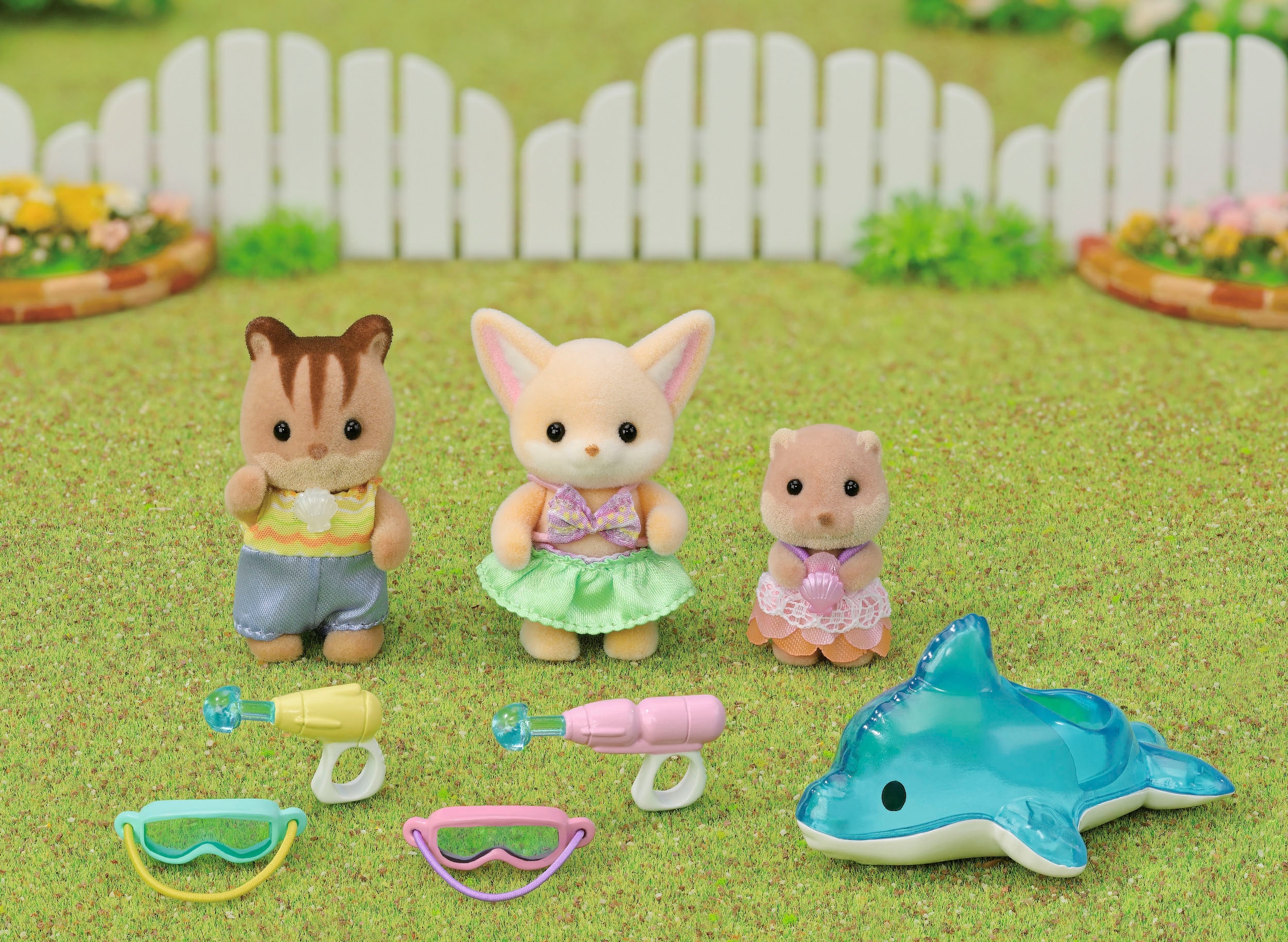 Sylvanian Families Spielfigur »Erlebniskindergarten Freunde - Poolspaß«