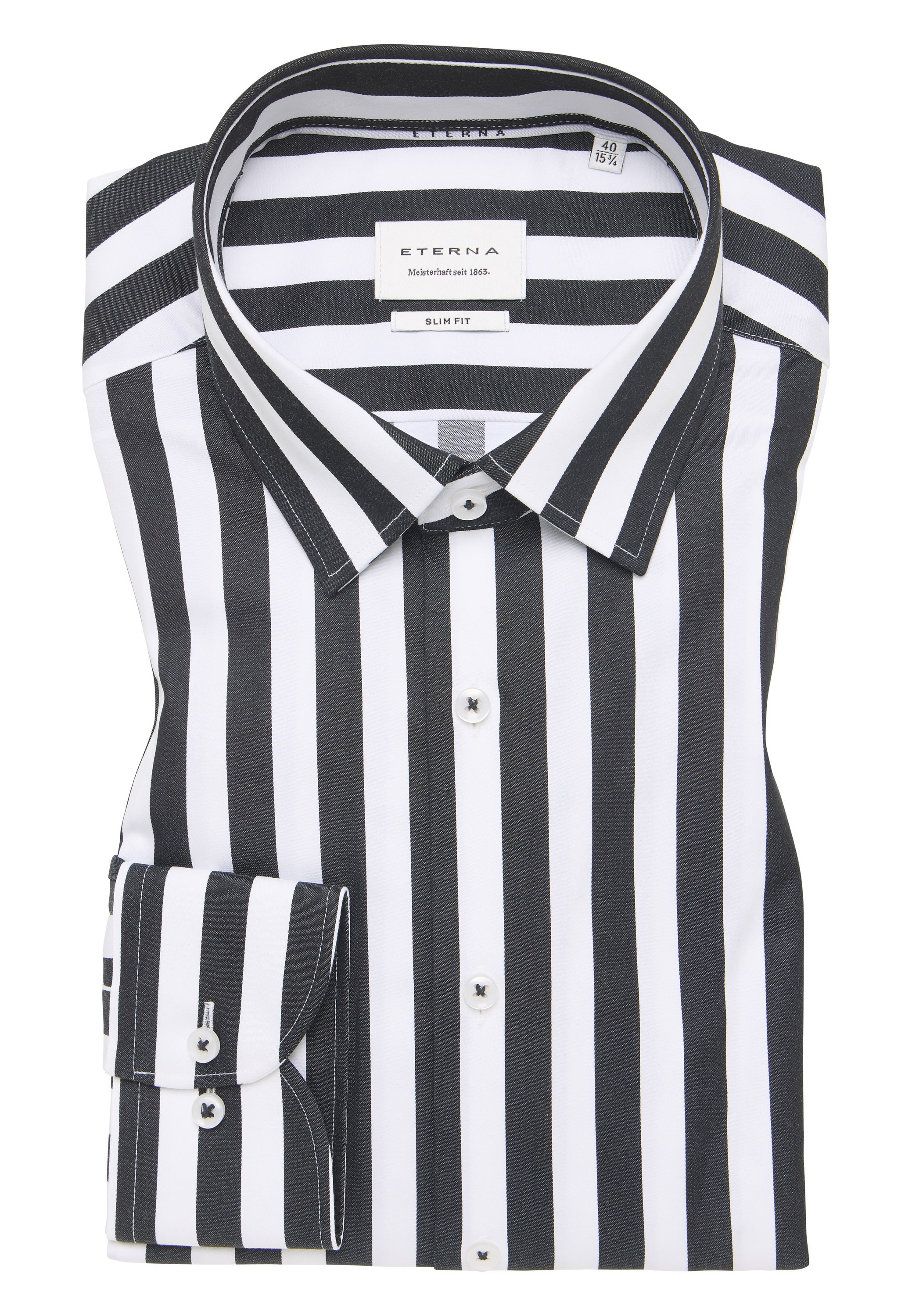 Eterna Langarmhemd »SLIM FIT«, NON IRON (bügelfrei)