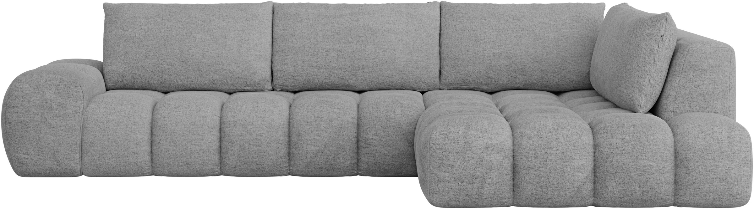 OTTO home Ecksofa "AZITA L-Form, XXL 352 cm Designsofa in Bubble-Opitk" los günstig online kaufen