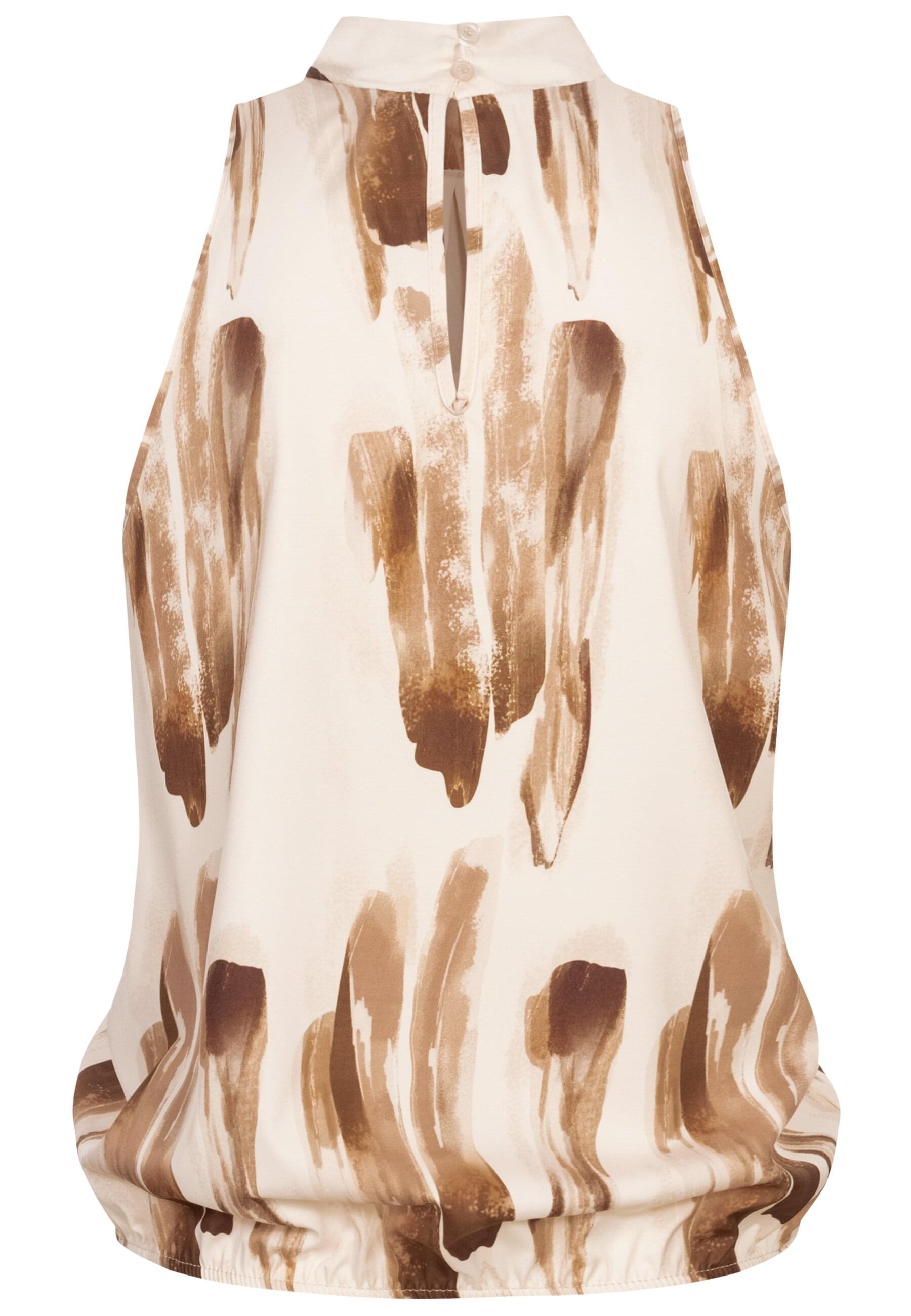 CLOUD 5IVE Klassische Bluse »CLOUD 5IVE Damen Cloud5ive Damen Choker Top mit Abstrakt Print«