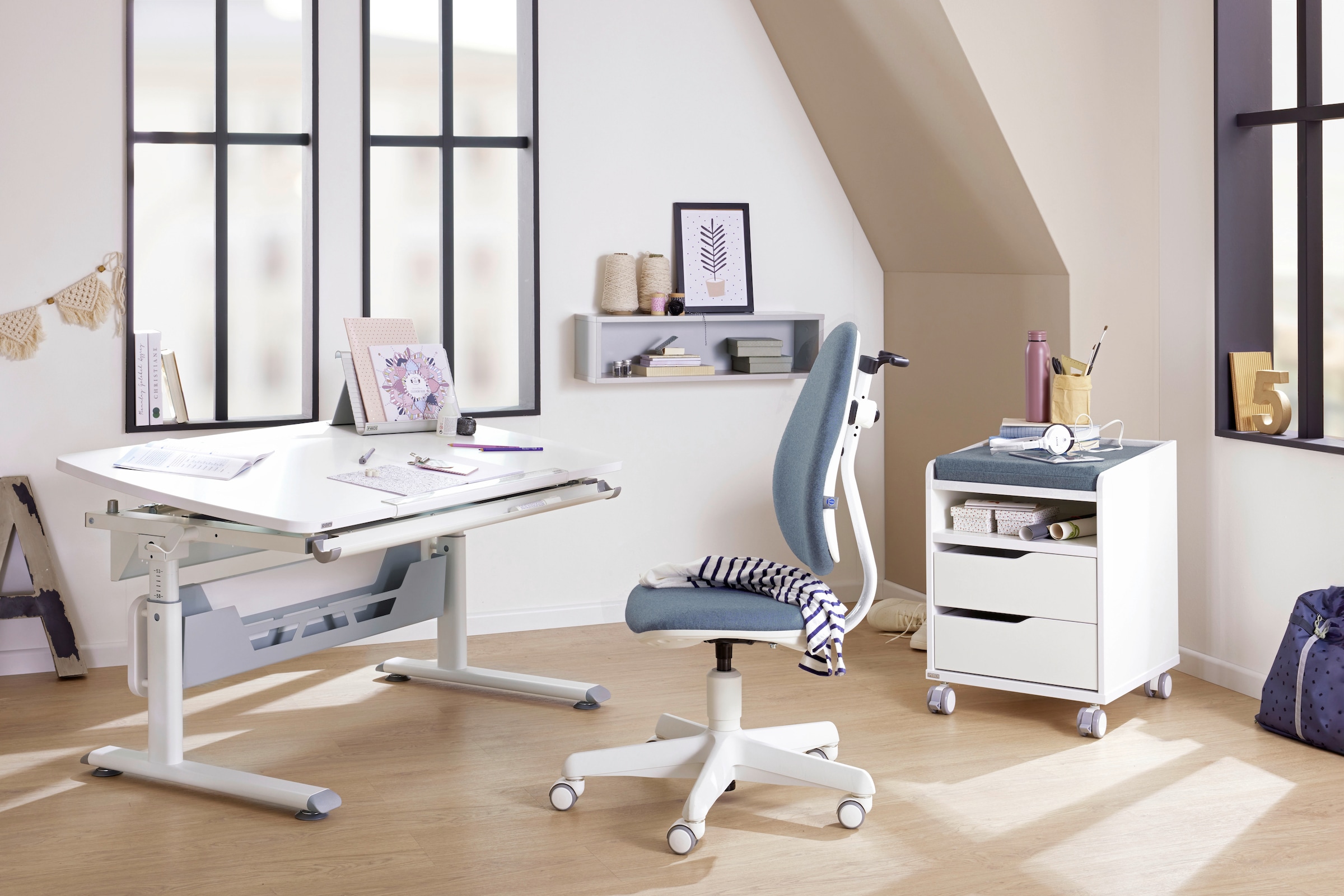 PAIDI Schubkasten »Unterbau aus Metall« B/H/T ca. 78x4x38cm, Silberfarbig, 