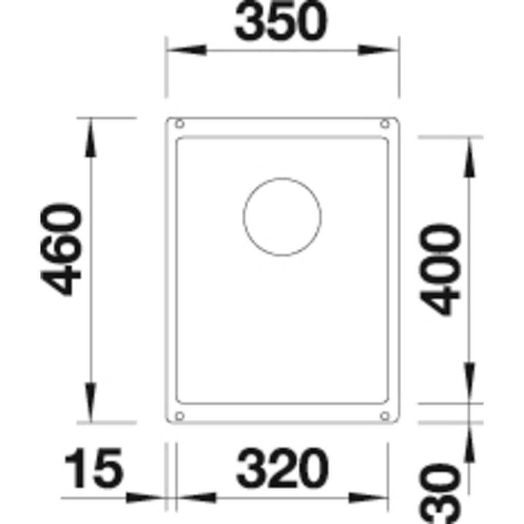 Blanco Granitspüle »SUBLINE 320-U«