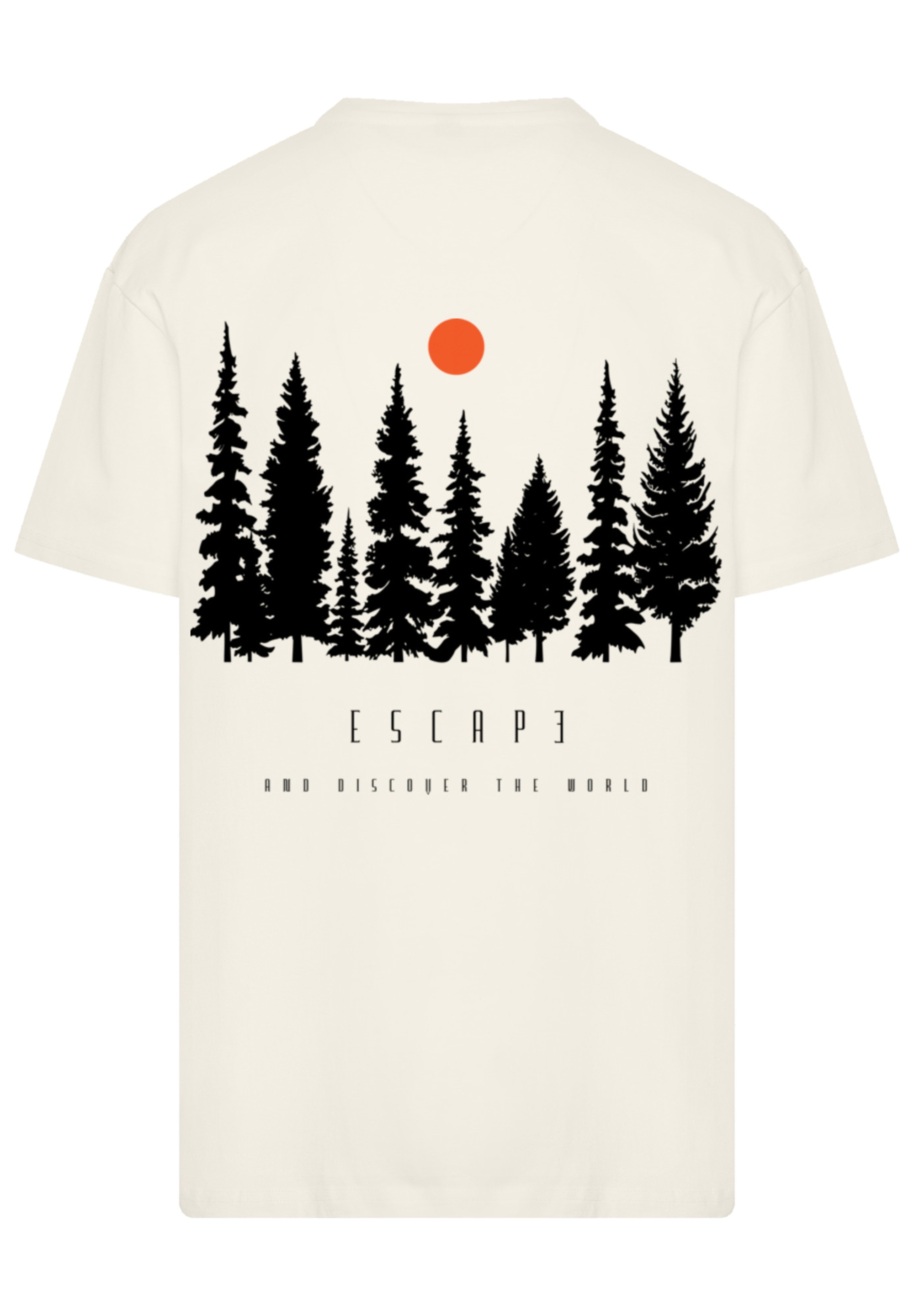 F4NT4STIC T-Shirt »Oversize Escape Discover the World Forest« Discover the World