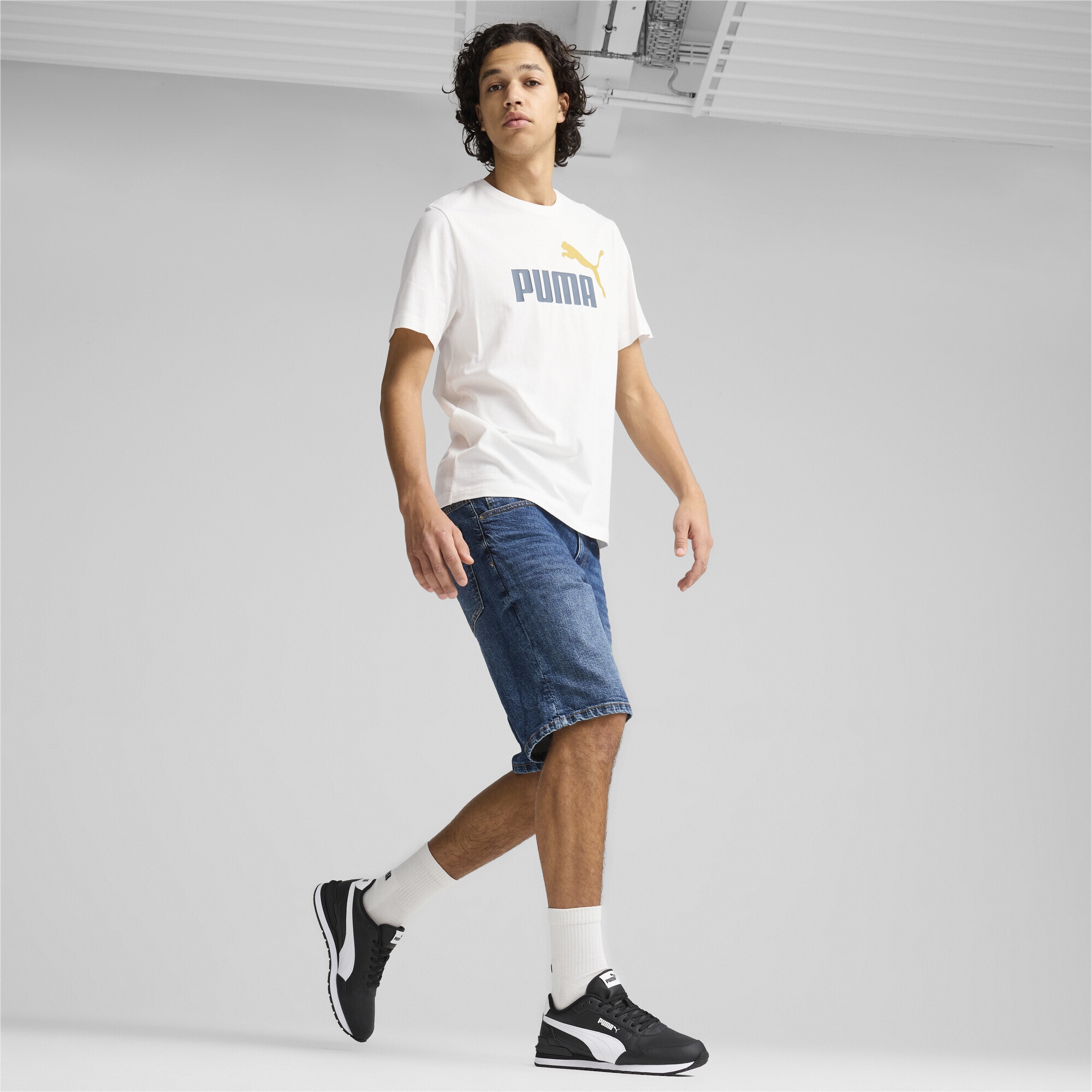 PUMA Sneaker »ST Runner v4 Leather Sneakers Erwachsene«