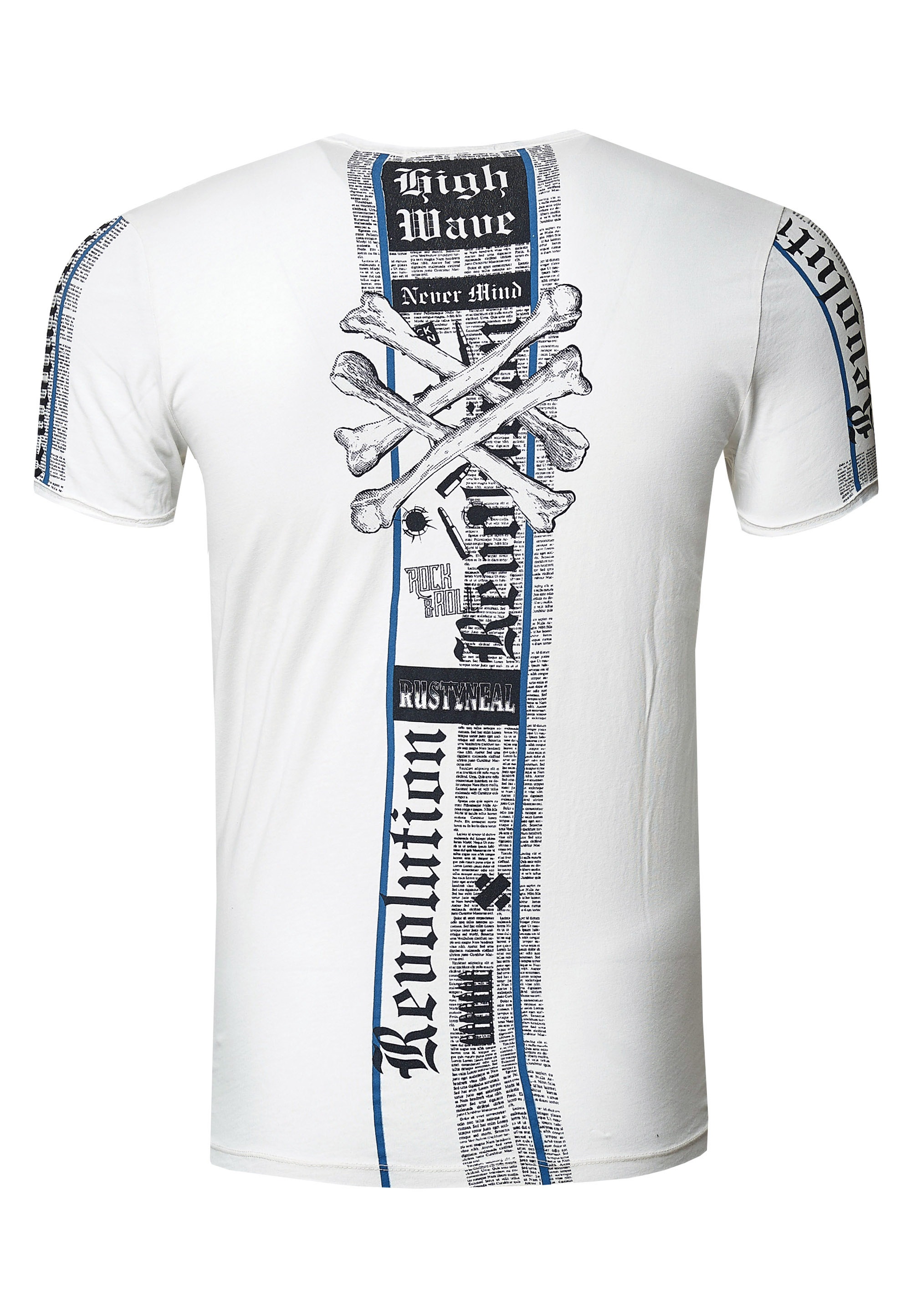 Rusty Neal T-Shirt, im verwaschenen Look