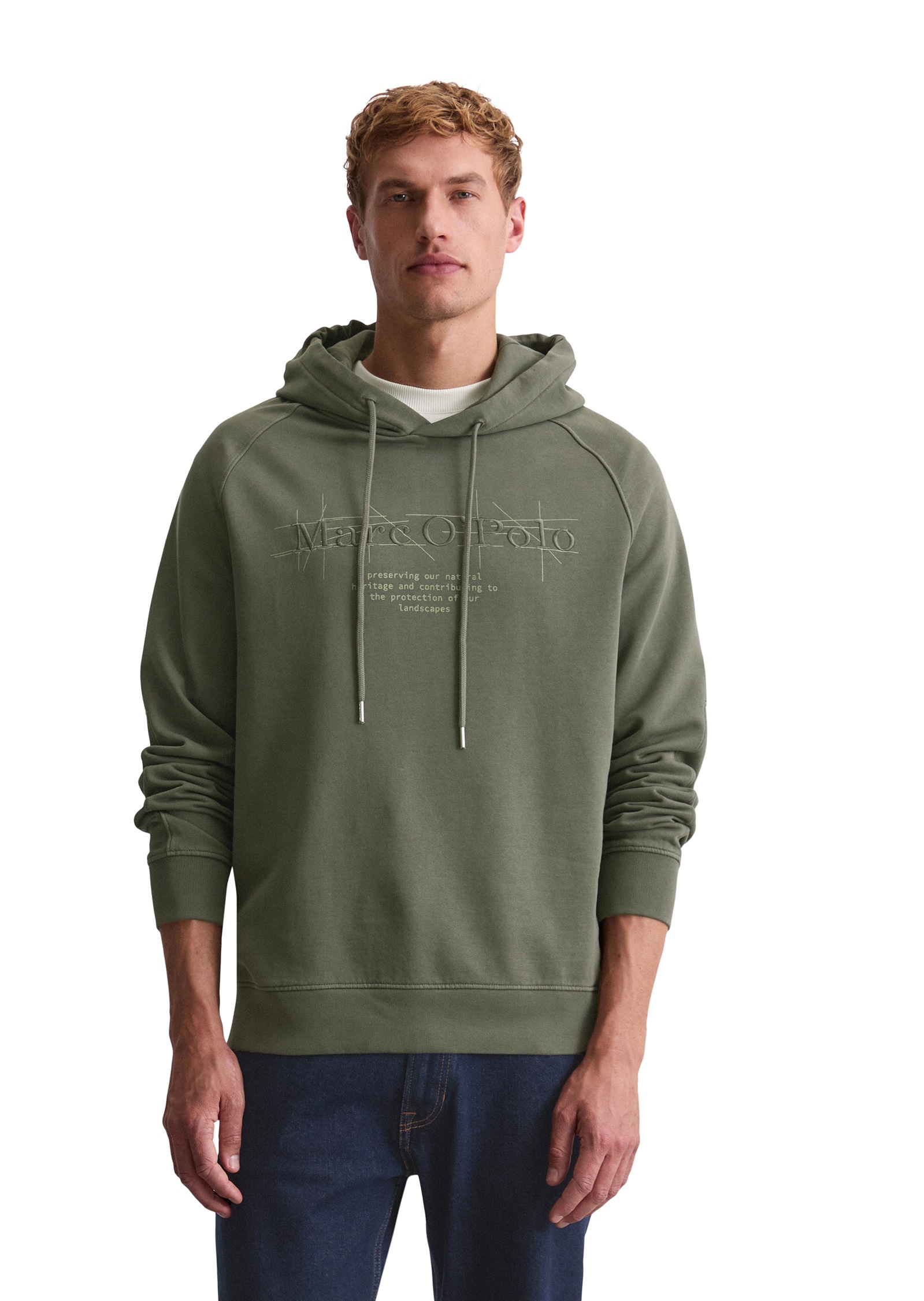 Marc OPolo Sweatshirt "aus recycelter Baumwolle" günstig online kaufen
