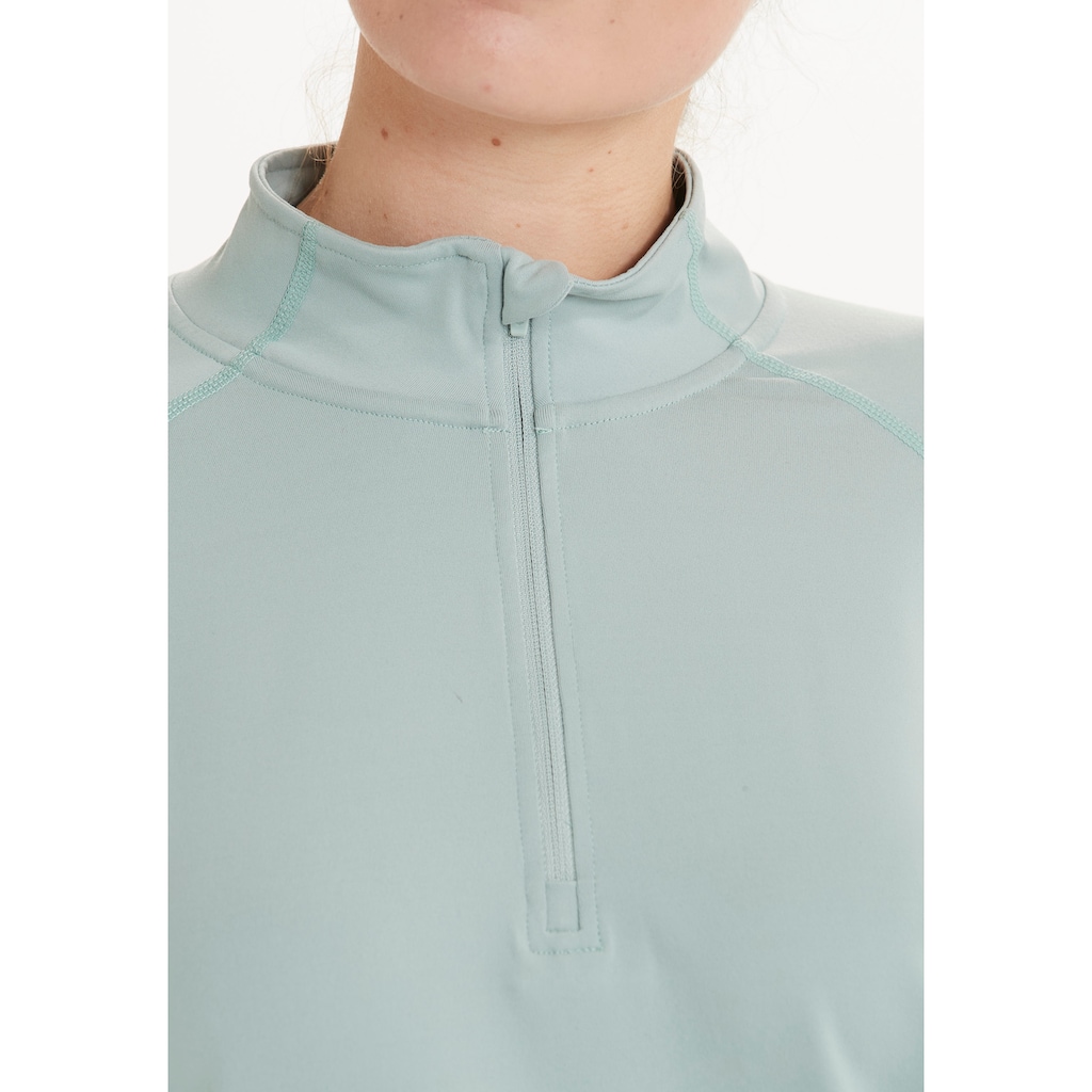 Damenmode Pullover ENDURANCE Strickpullover »Daitine«, mit hochwertiger Sportausstattung hellgrün