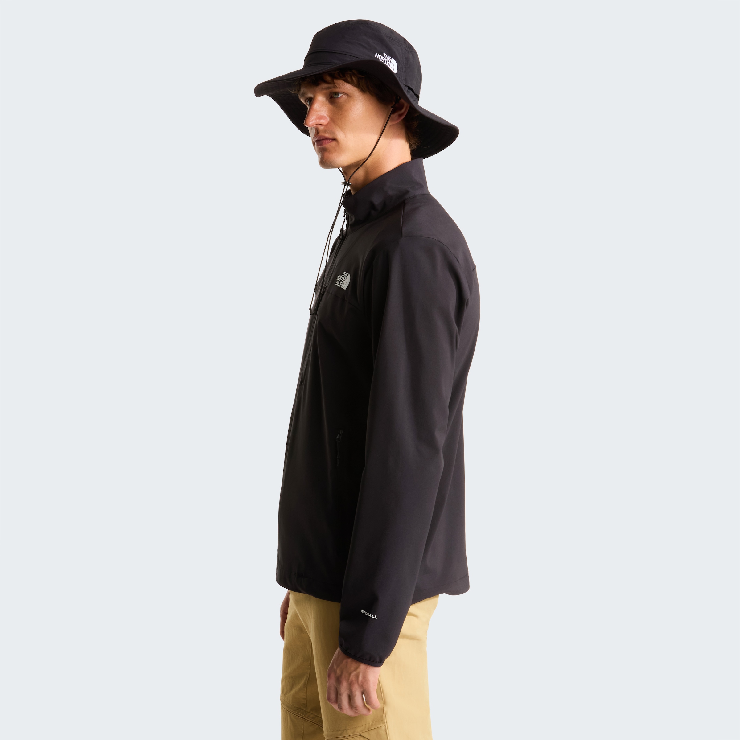 The North Face Softshelljacke »M NIMBLE JACKET 2« für Erwachsene, winddichtes WindWall™-Gewebe, atmungsaktiv