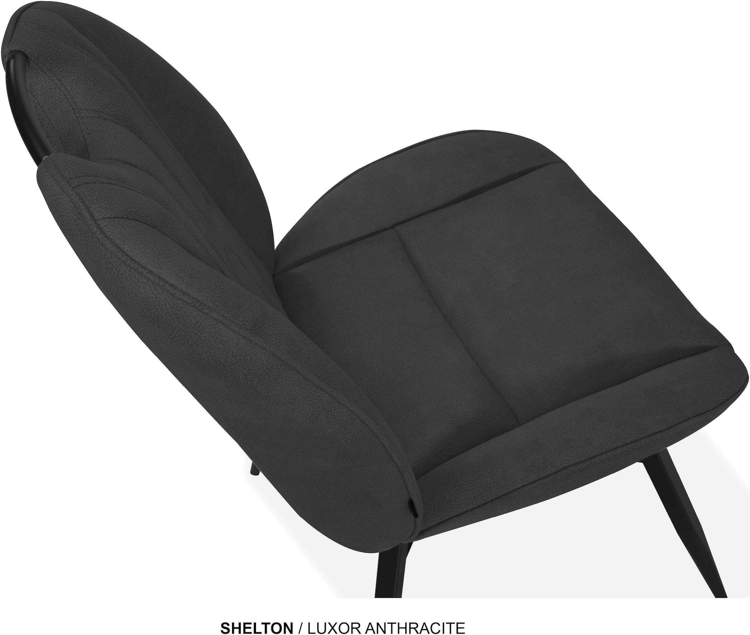 OMG Design Esszimmerstuhl »Shelton« (Set) 2 Stk.Esszimmerstuhl, pflegeleichter Bezug, mit Handgriff