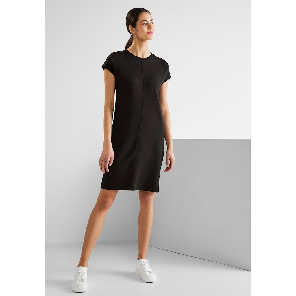 STREET ONE Jerseykleid, in Unifarbe